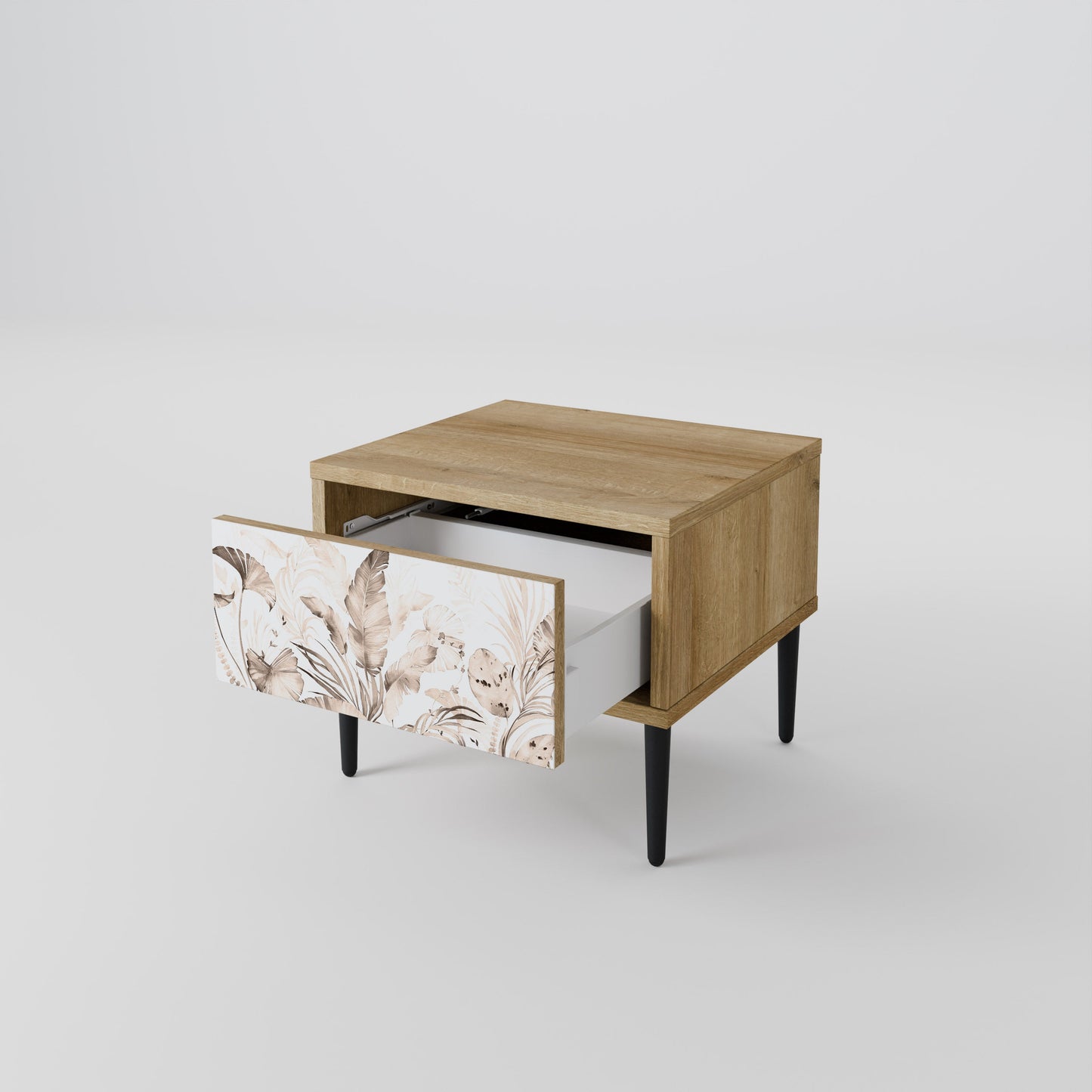 Comodino WILD TENDERNESS in effetto rovere