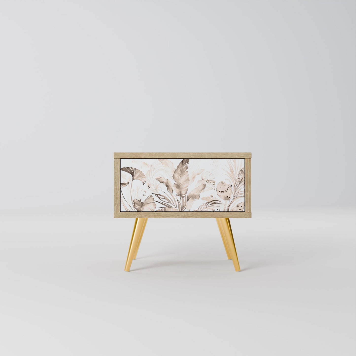 Comodino WILD TENDERNESS in effetto rovere