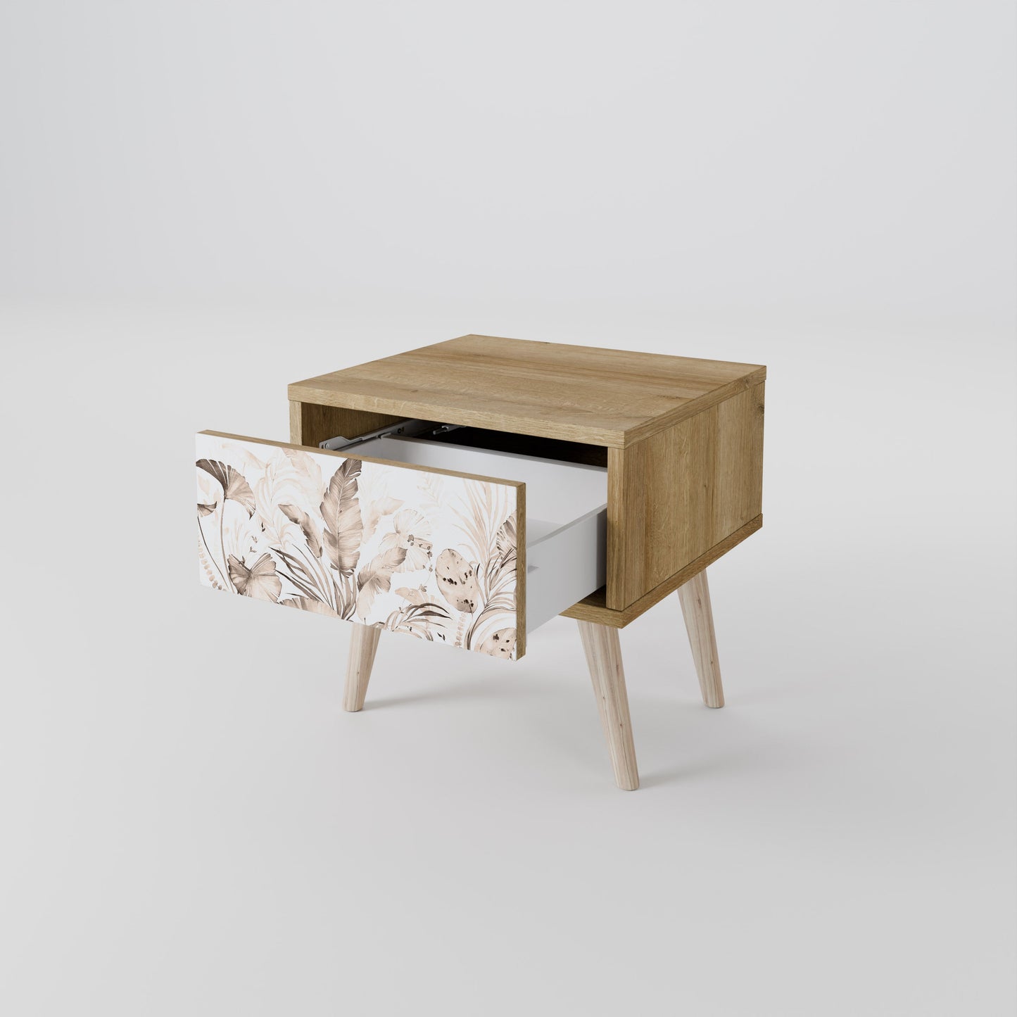 Comodino WILD TENDERNESS in effetto rovere