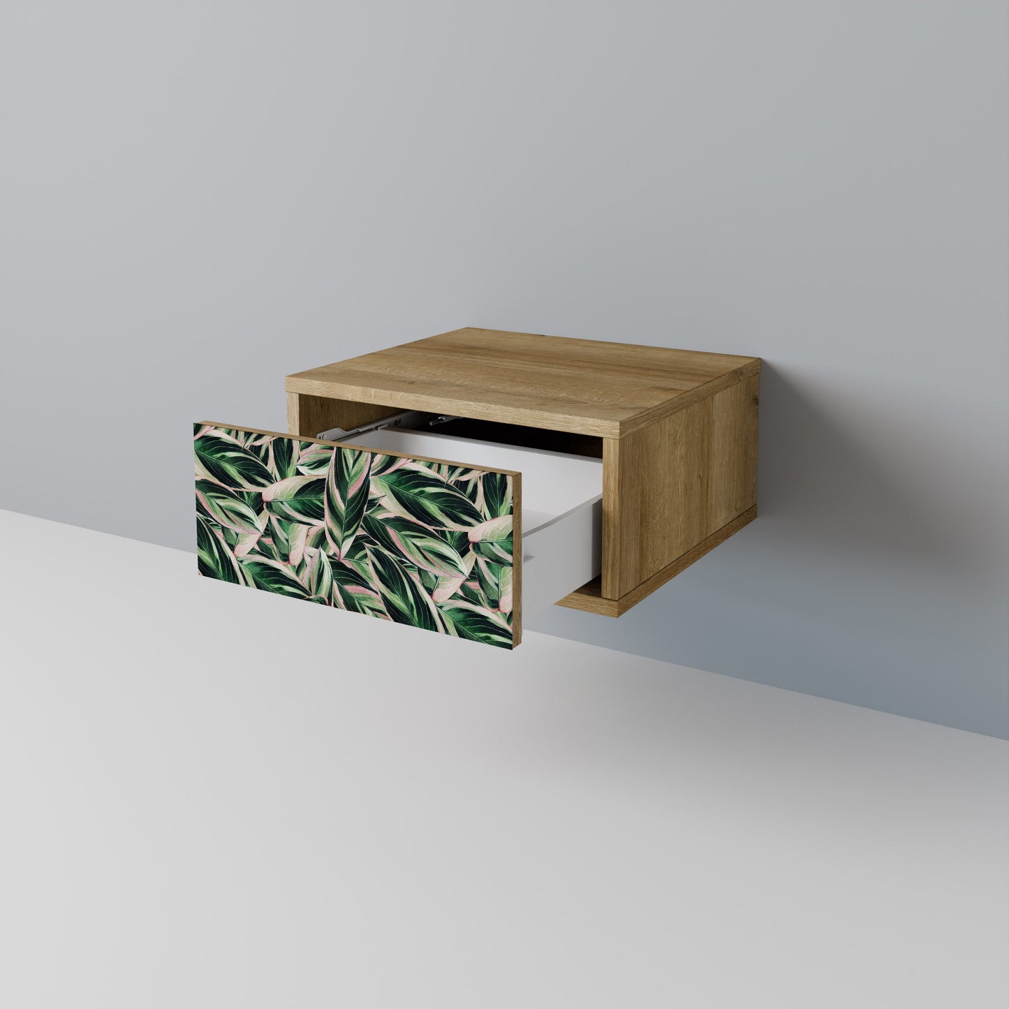 Comodino EERIE STROMANTHE in effetto rovere