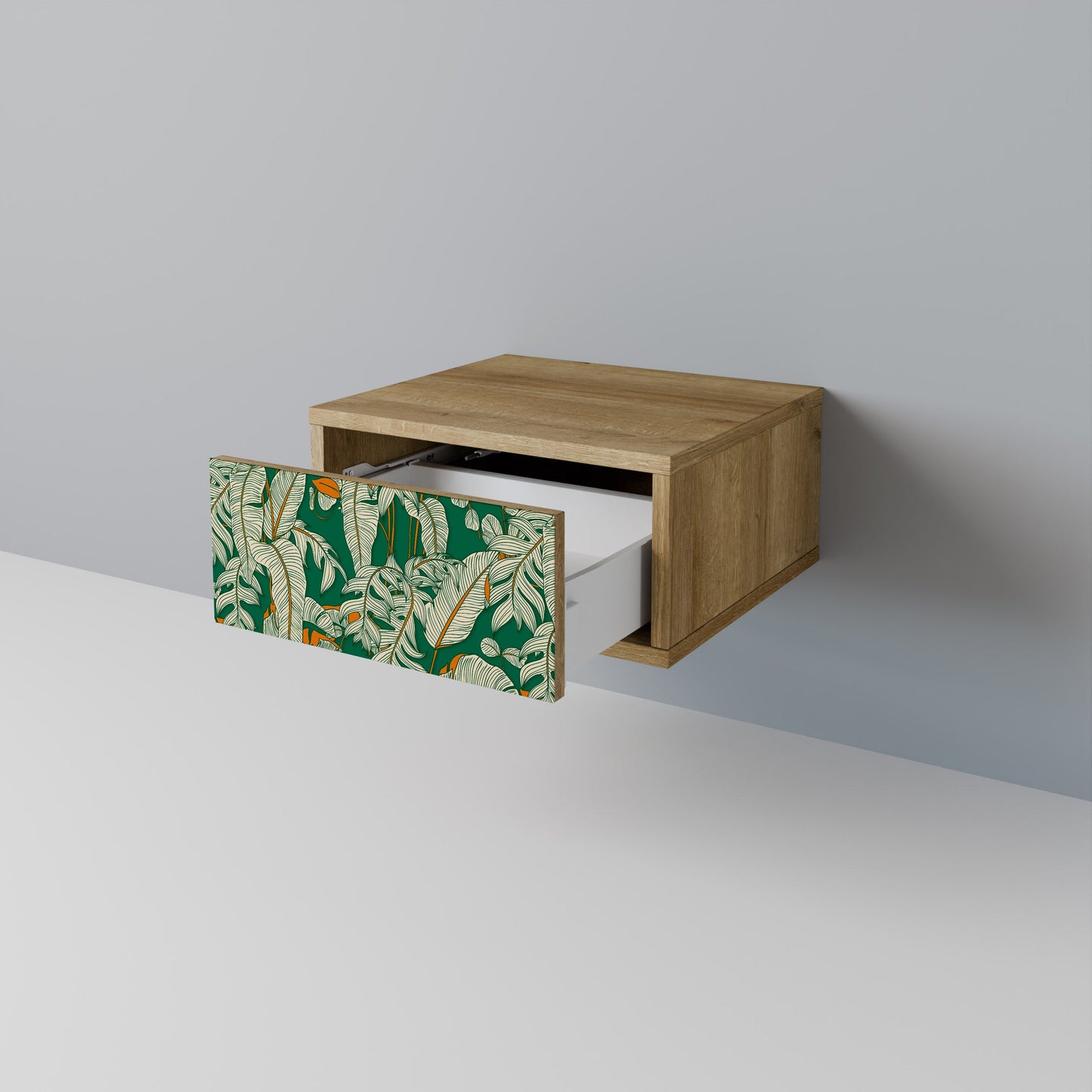 Comodino VERDANT PLEASURES in effetto rovere