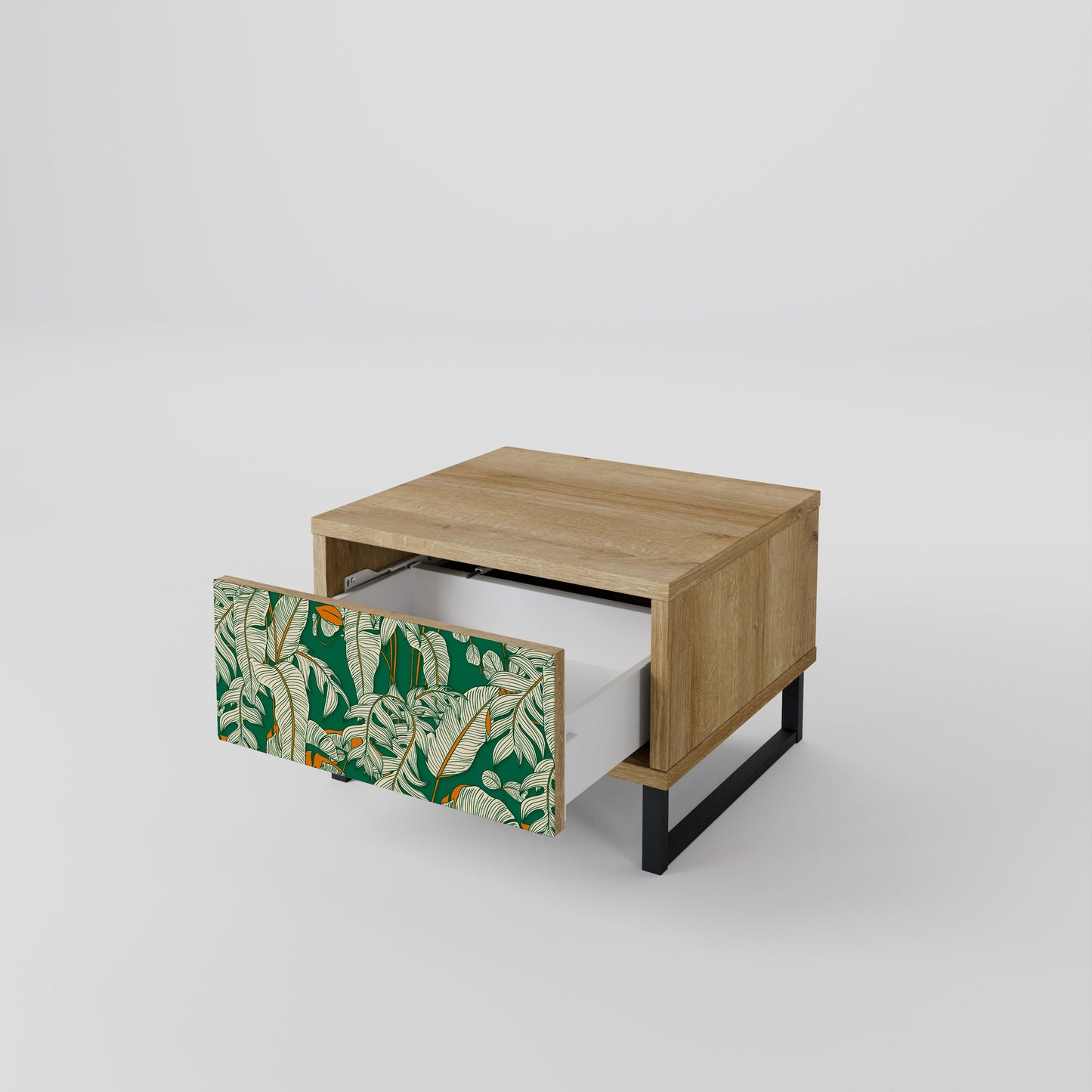 Comodino VERDANT PLEASURES in effetto rovere