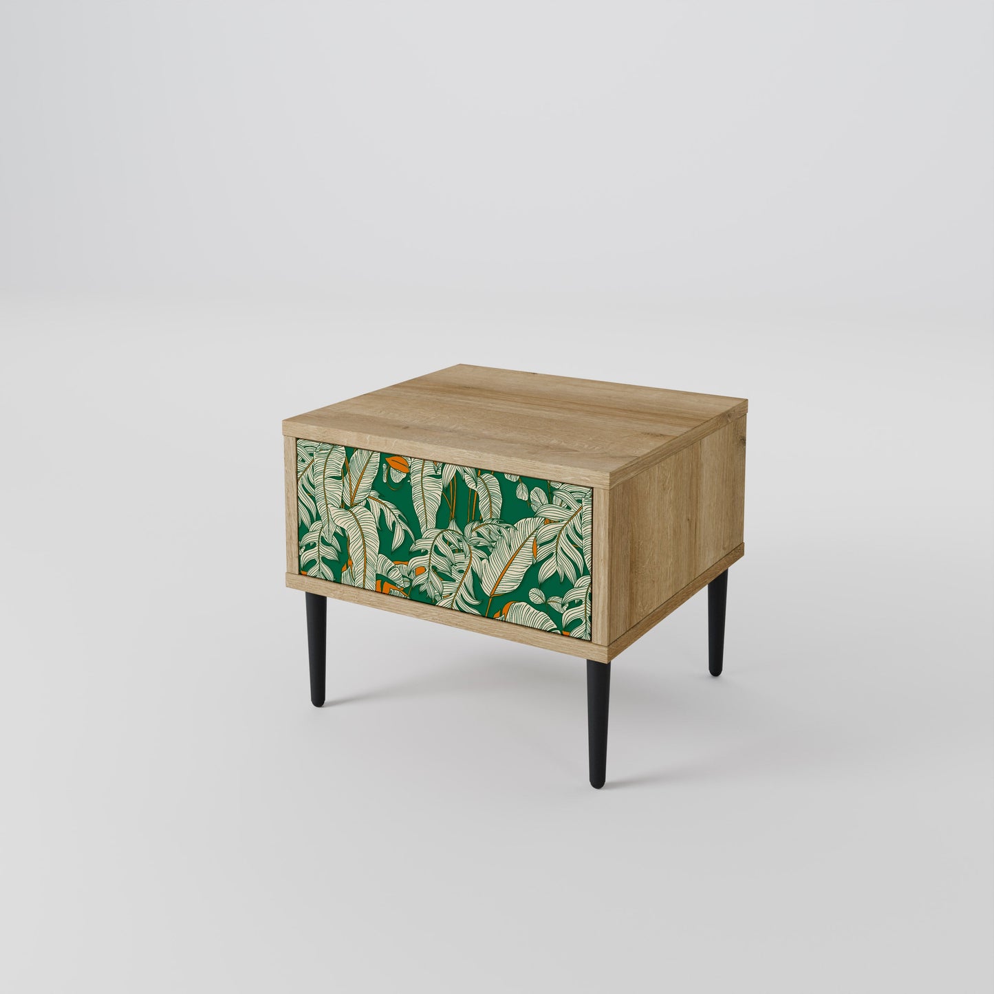 Comodino VERDANT PLEASURES in effetto rovere