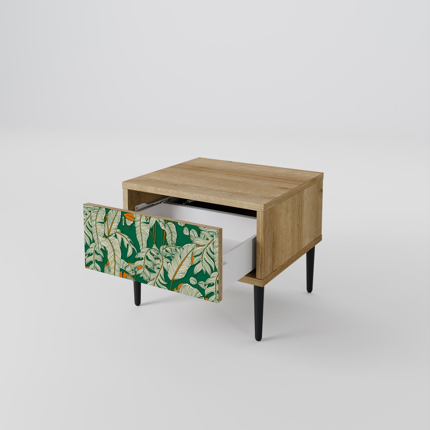 Comodino VERDANT PLEASURES in effetto rovere