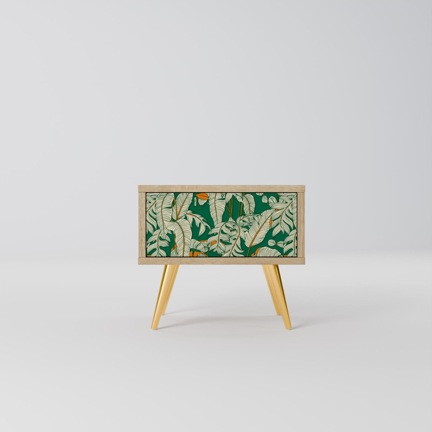 Comodino VERDANT PLEASURES in effetto rovere