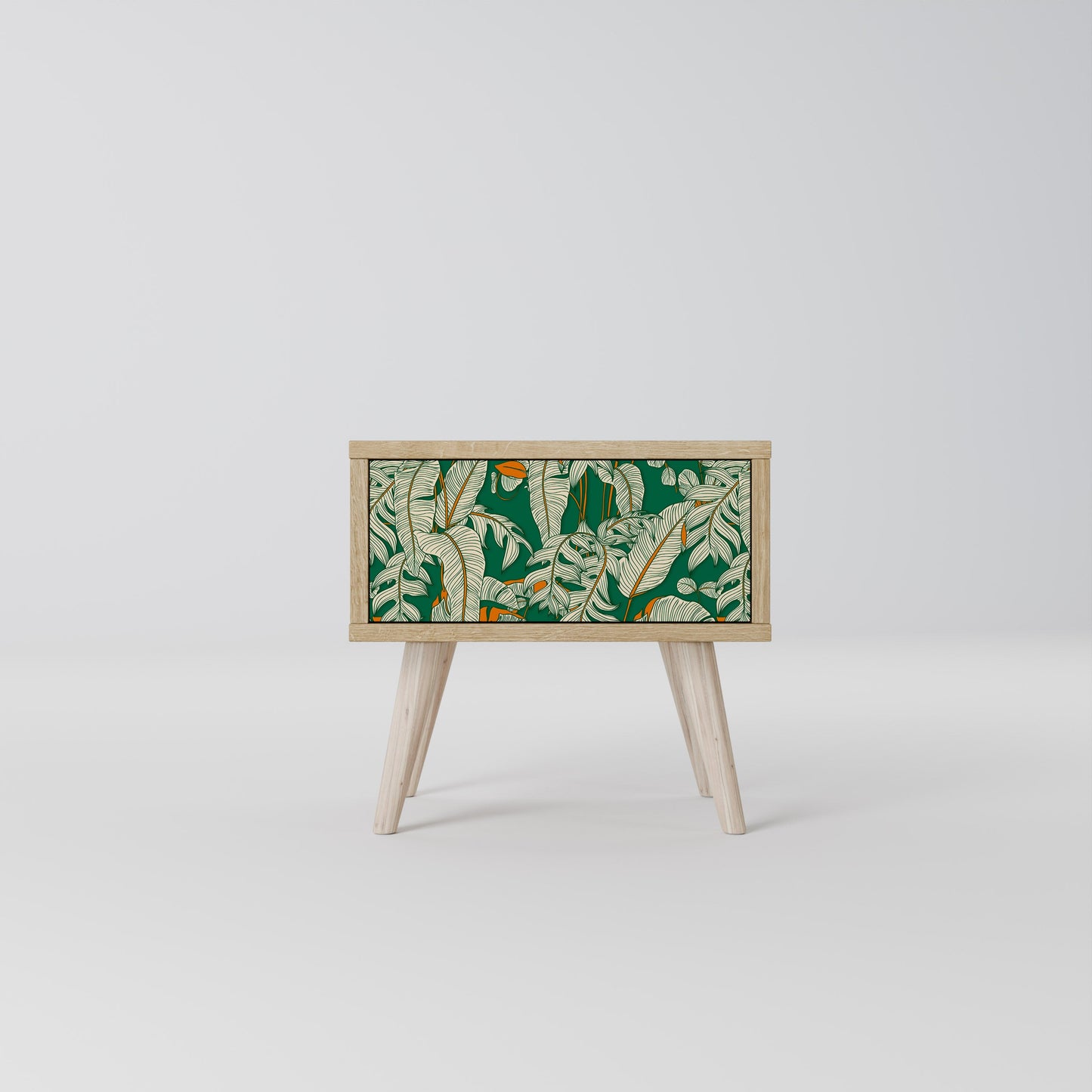 Comodino VERDANT PLEASURES in effetto rovere