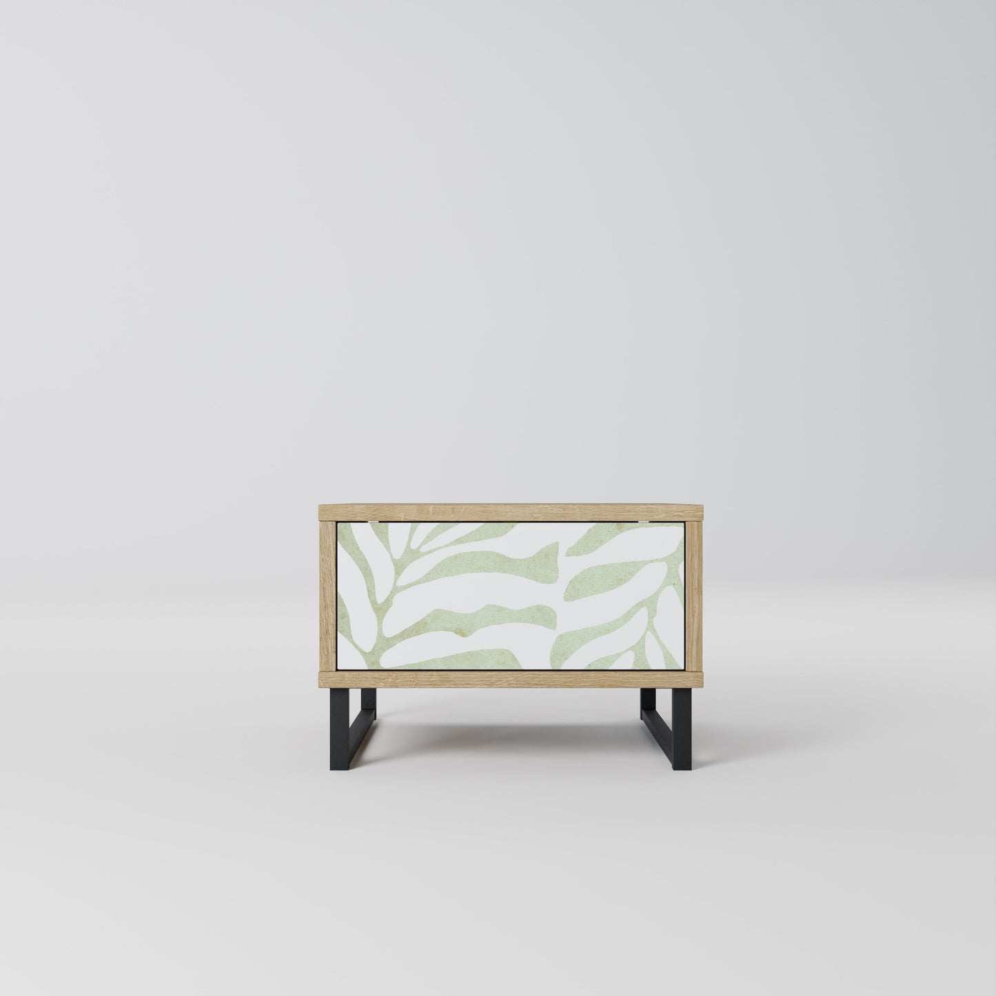 Comodino BOTANICAL SPARK in effetto rovere