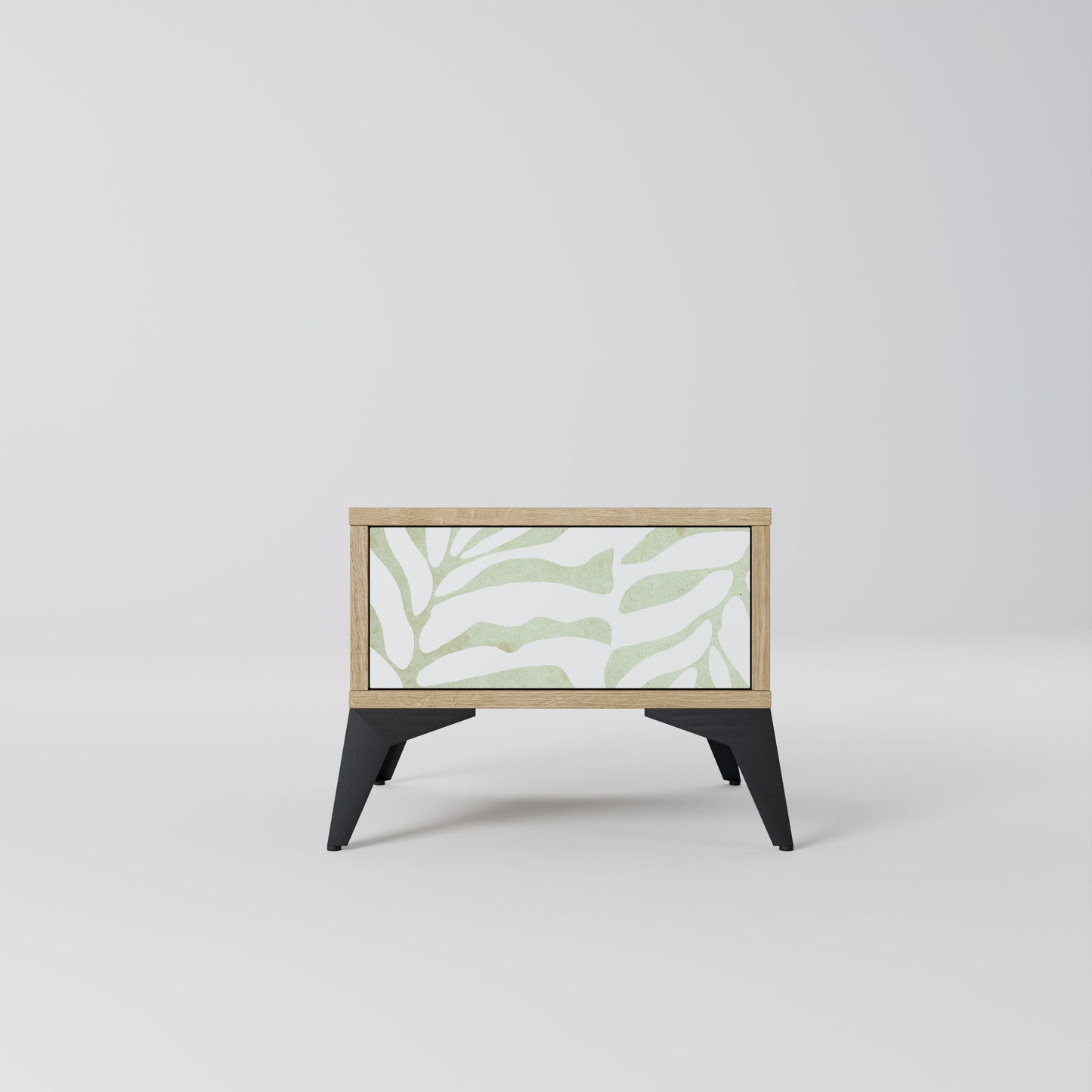 Comodino BOTANICAL SPARK in effetto rovere