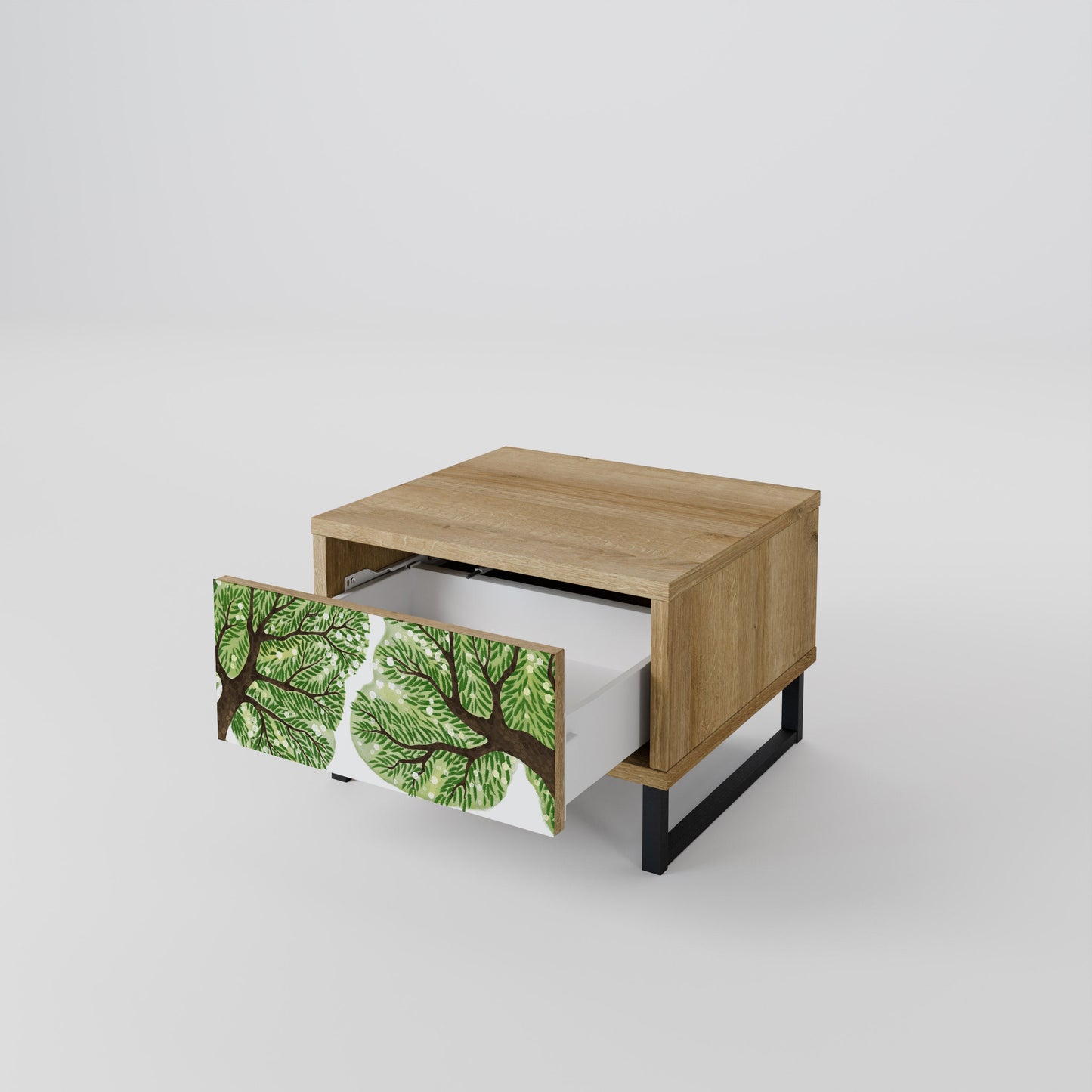 Comodino WILDERNESS DASH effetto rovere