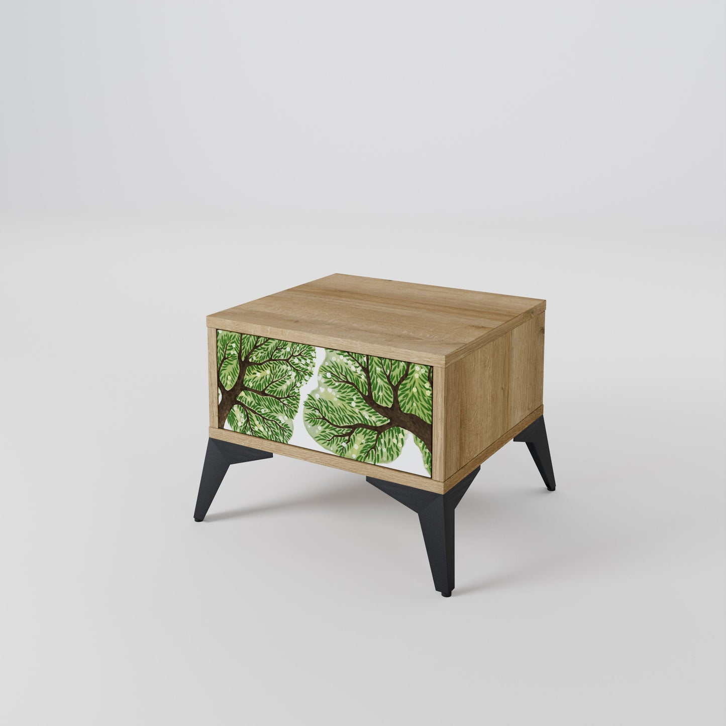 Comodino WILDERNESS DASH effetto rovere