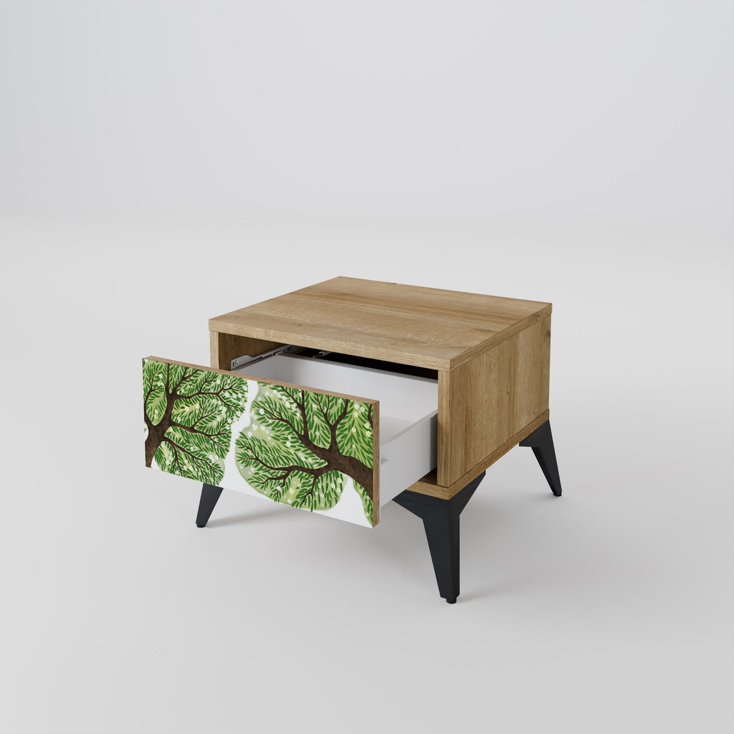 Comodino WILDERNESS DASH effetto rovere