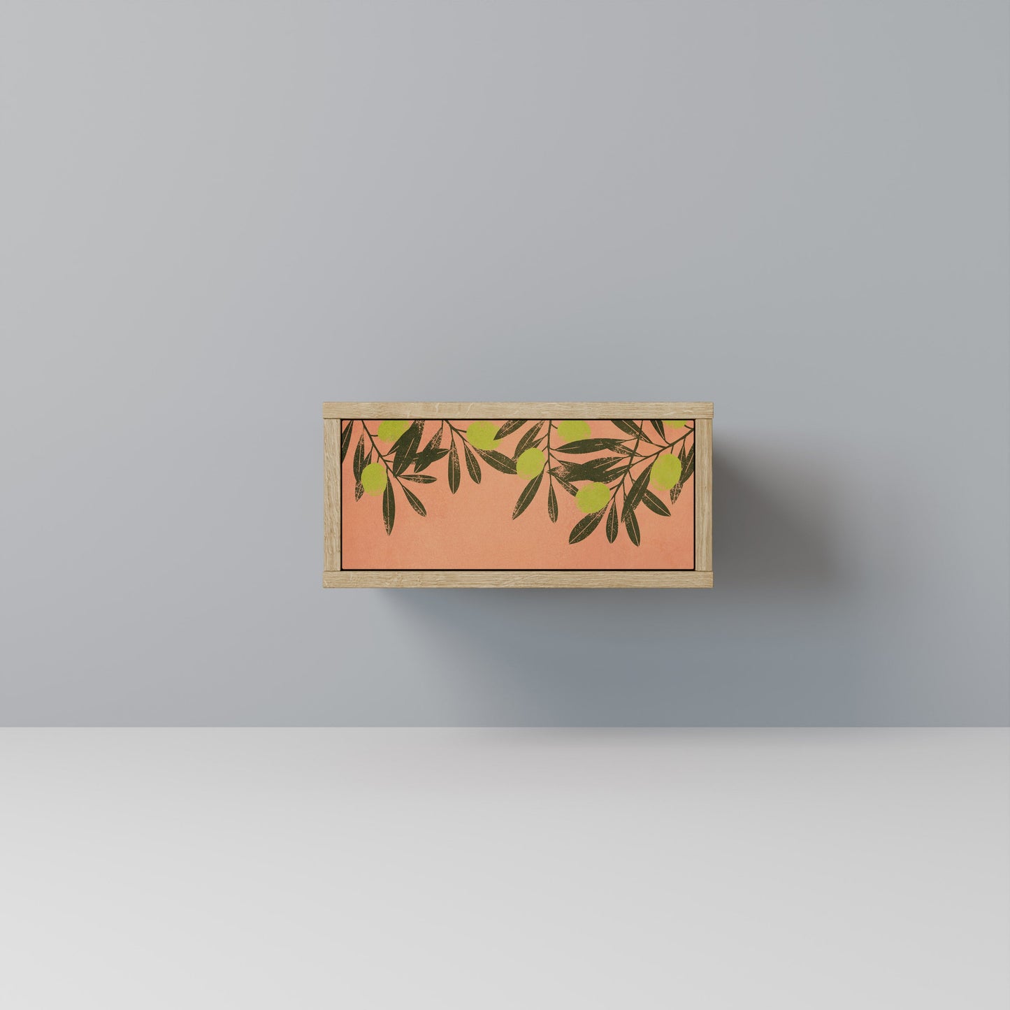 Comodino JUICY OLIVE in effetto rovere