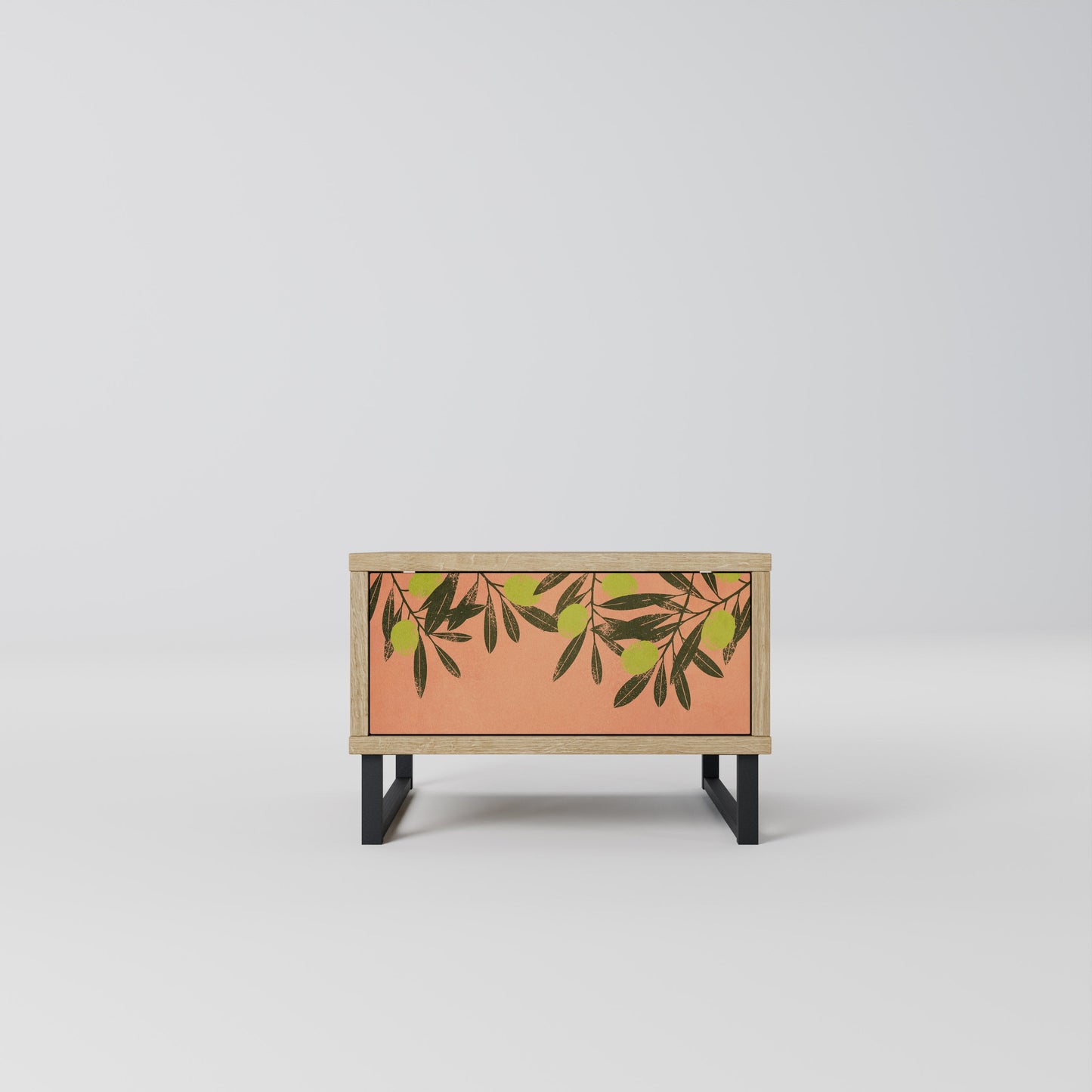 Comodino JUICY OLIVE in effetto rovere