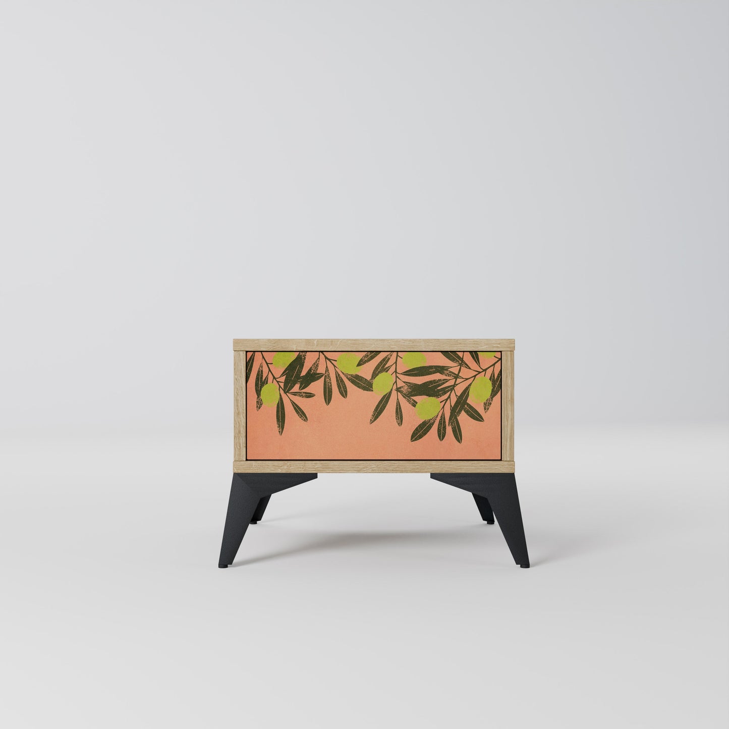 Comodino JUICY OLIVE in effetto rovere