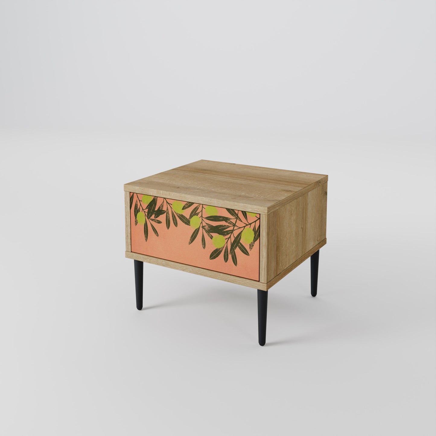 Comodino JUICY OLIVE in effetto rovere