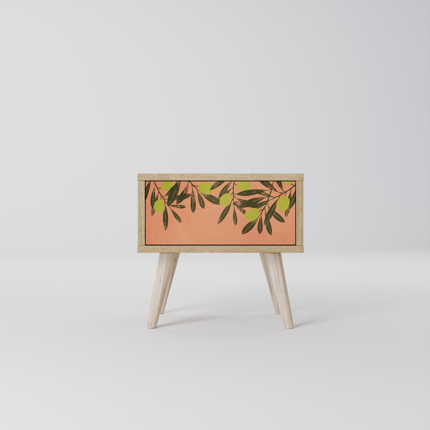 Comodino JUICY OLIVE in effetto rovere