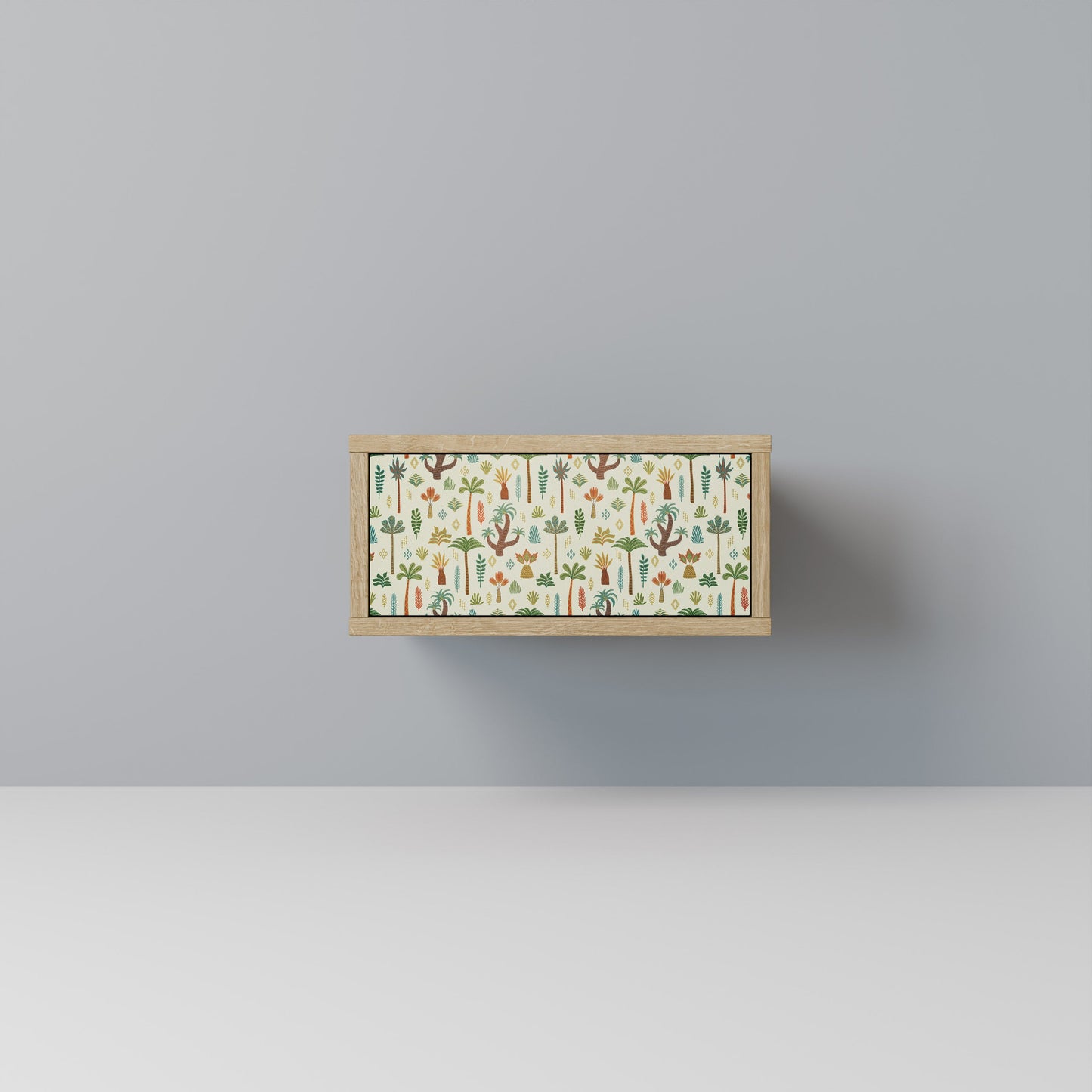 Comodino PALM SPRING in effetto rovere