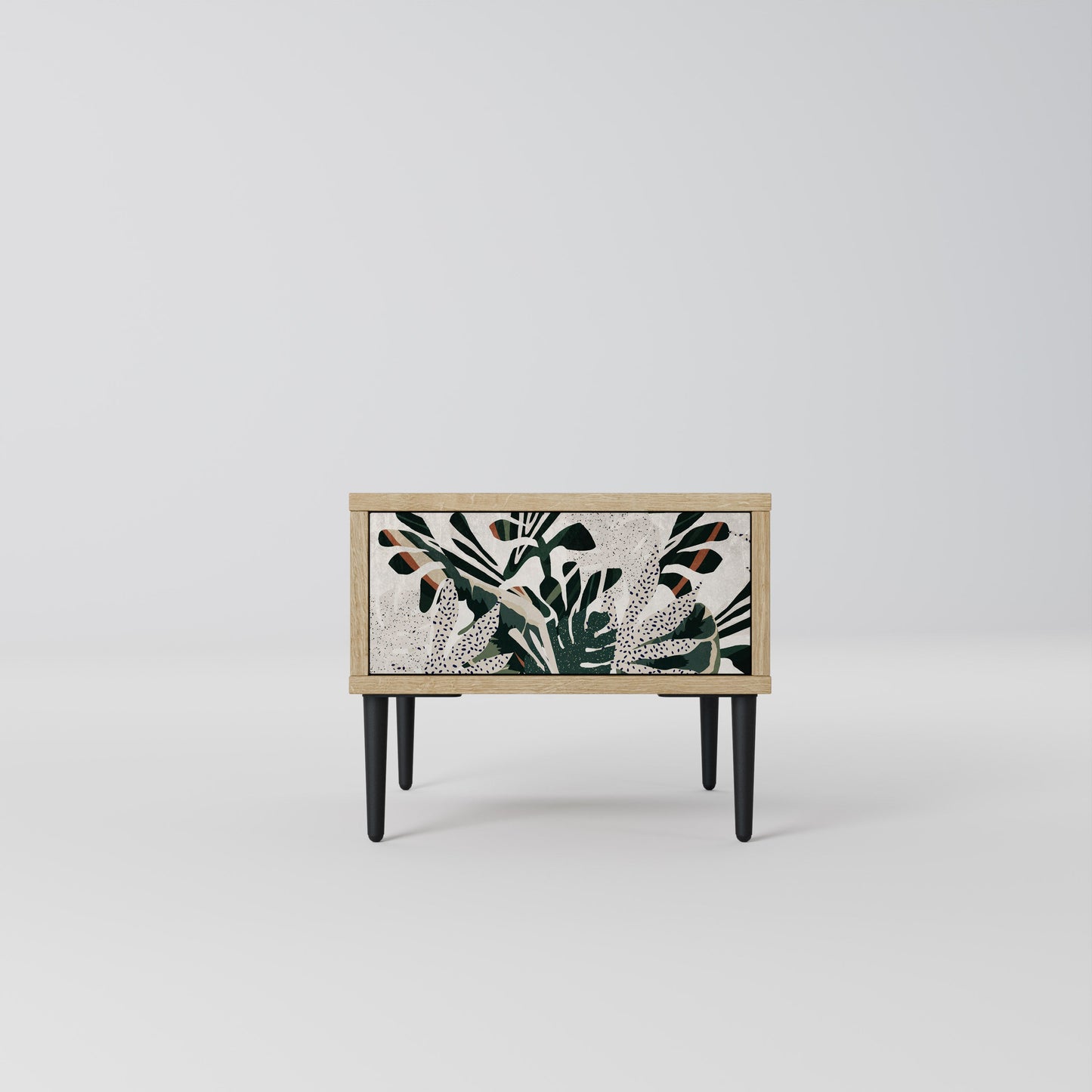 Comodino VERDURE FORMATION in effetto rovere