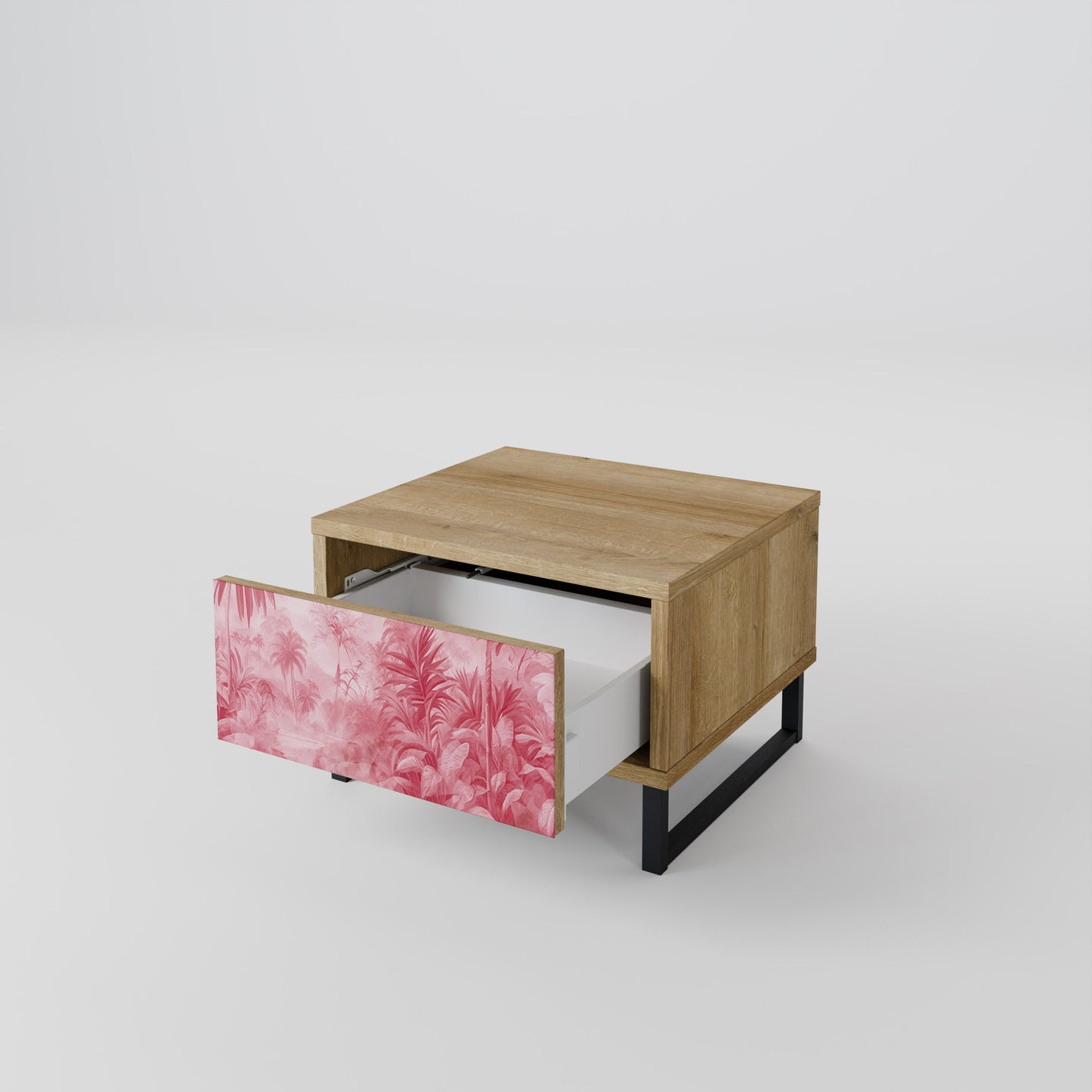 Comodino SWEET TROPICS effetto rovere