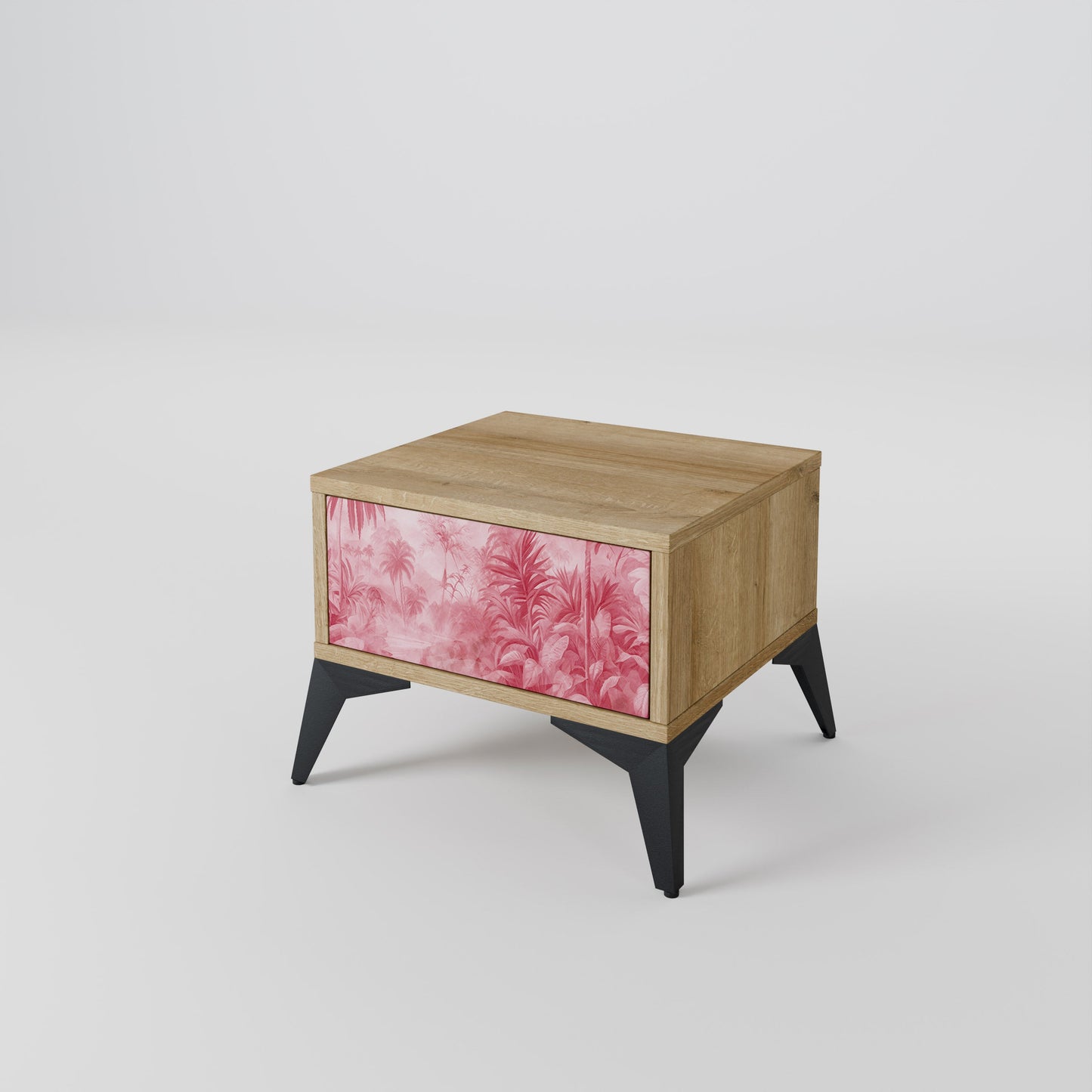 Comodino SWEET TROPICS effetto rovere