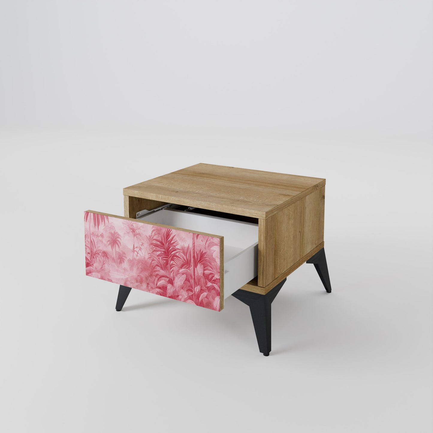 Comodino SWEET TROPICS effetto rovere