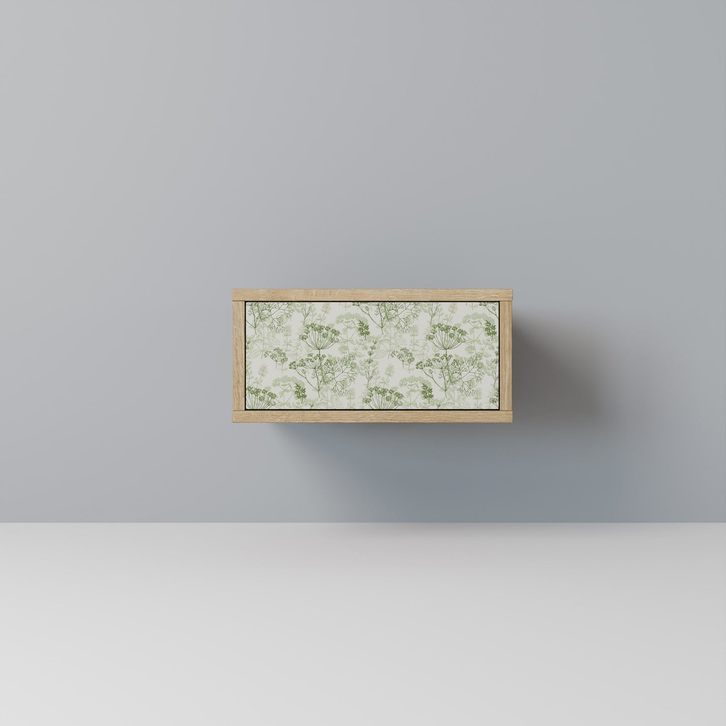 Comodino FENNEL BALDACHIN in effetto rovere