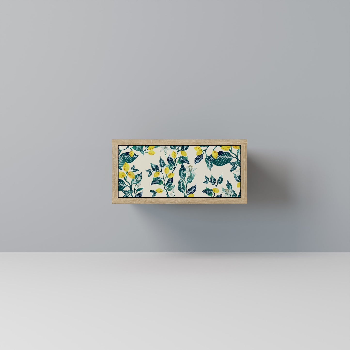 LEMON TREE Nightstand in Oak Effect