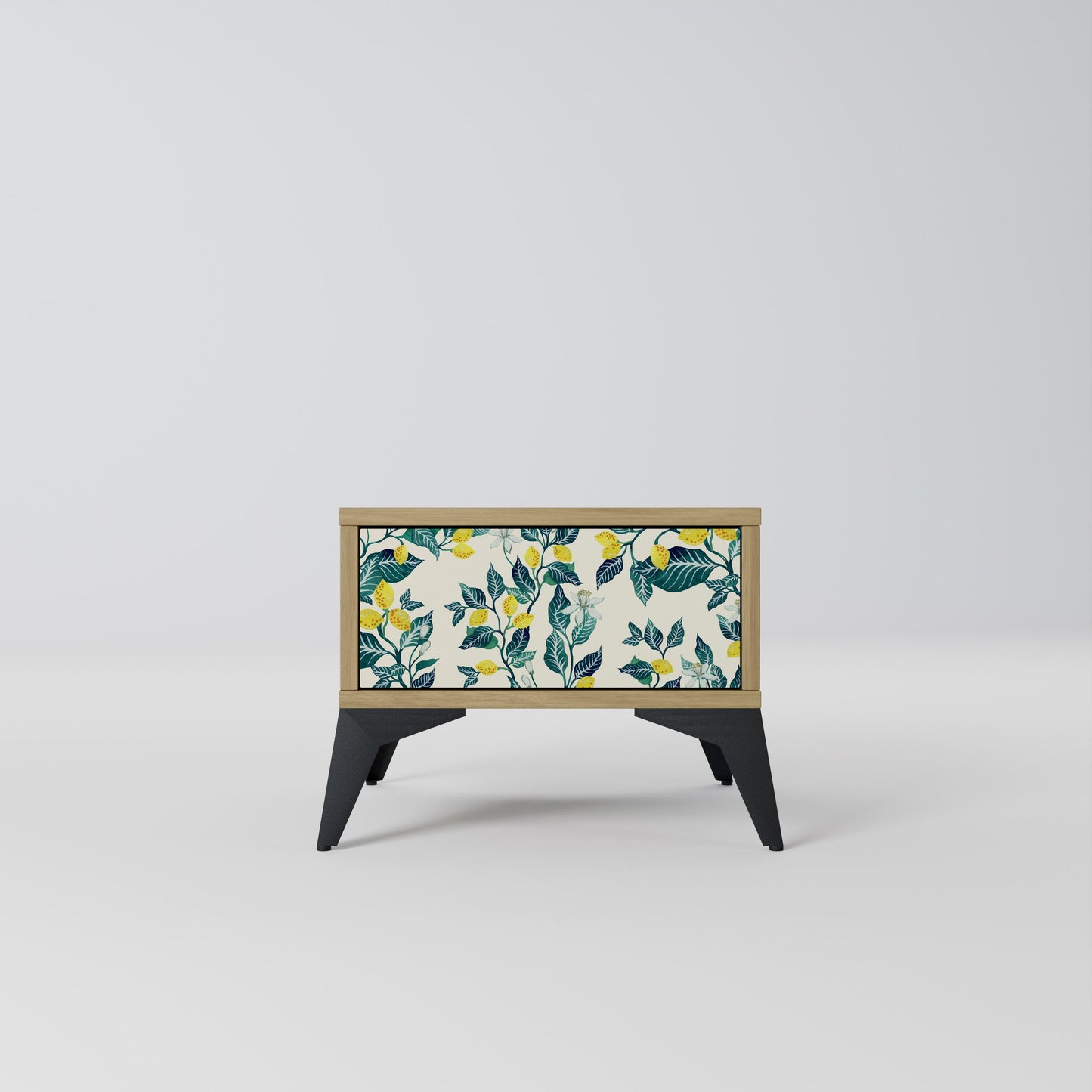 LEMON TREE Nightstand in Oak Effect