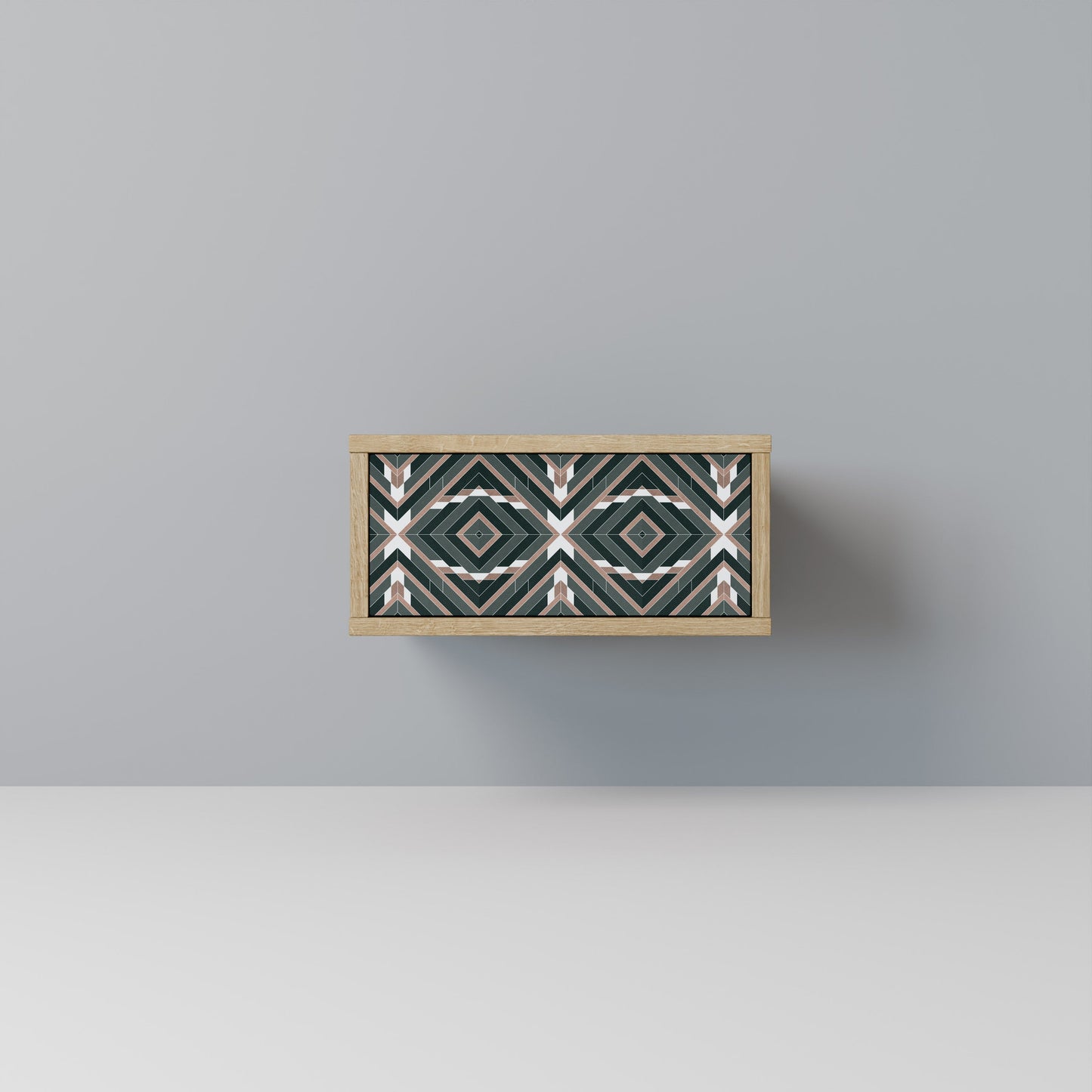 Comodino DIMENSION DELIGHTS in effetto rovere