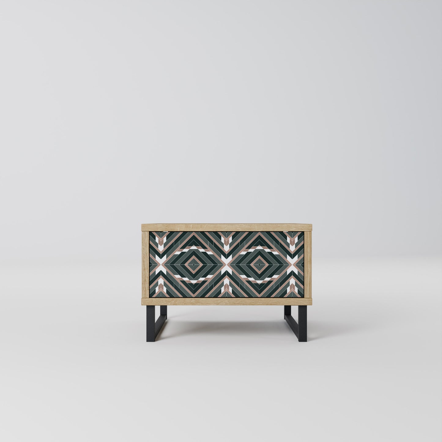 Comodino DIMENSION DELIGHTS in effetto rovere