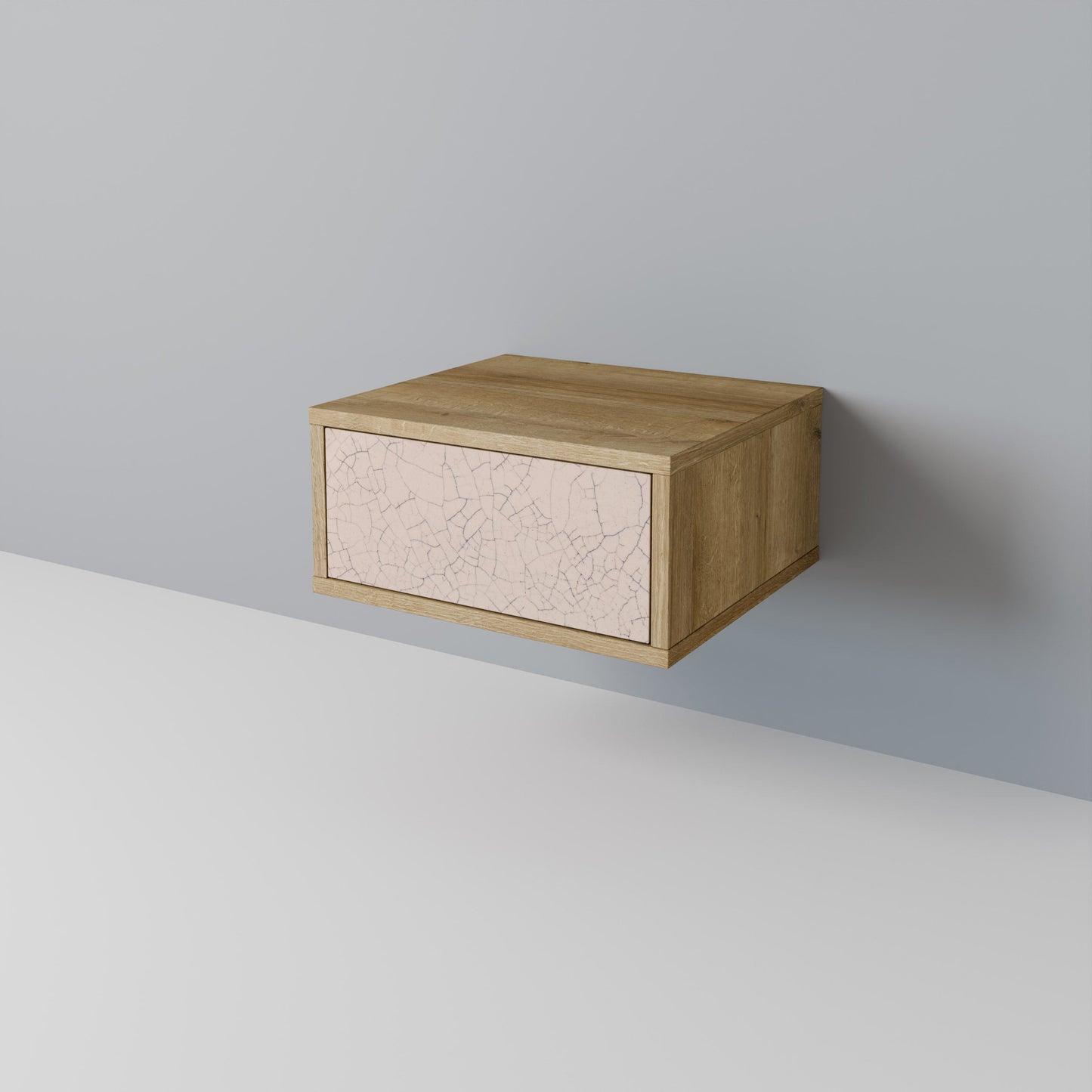 Comodino CERAMIC TEXTURE in effetto rovere