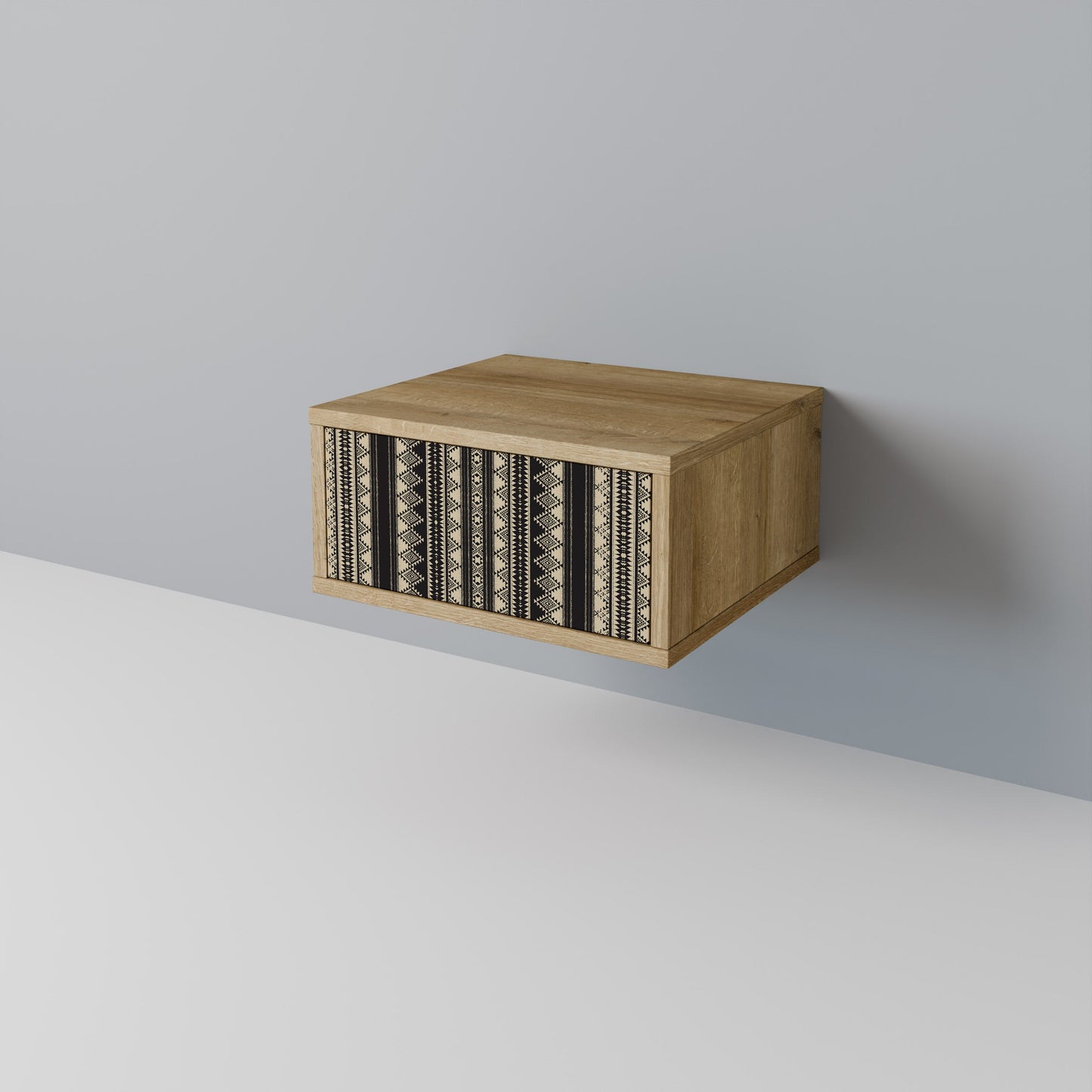 Comodino AZTEC in effetto rovere