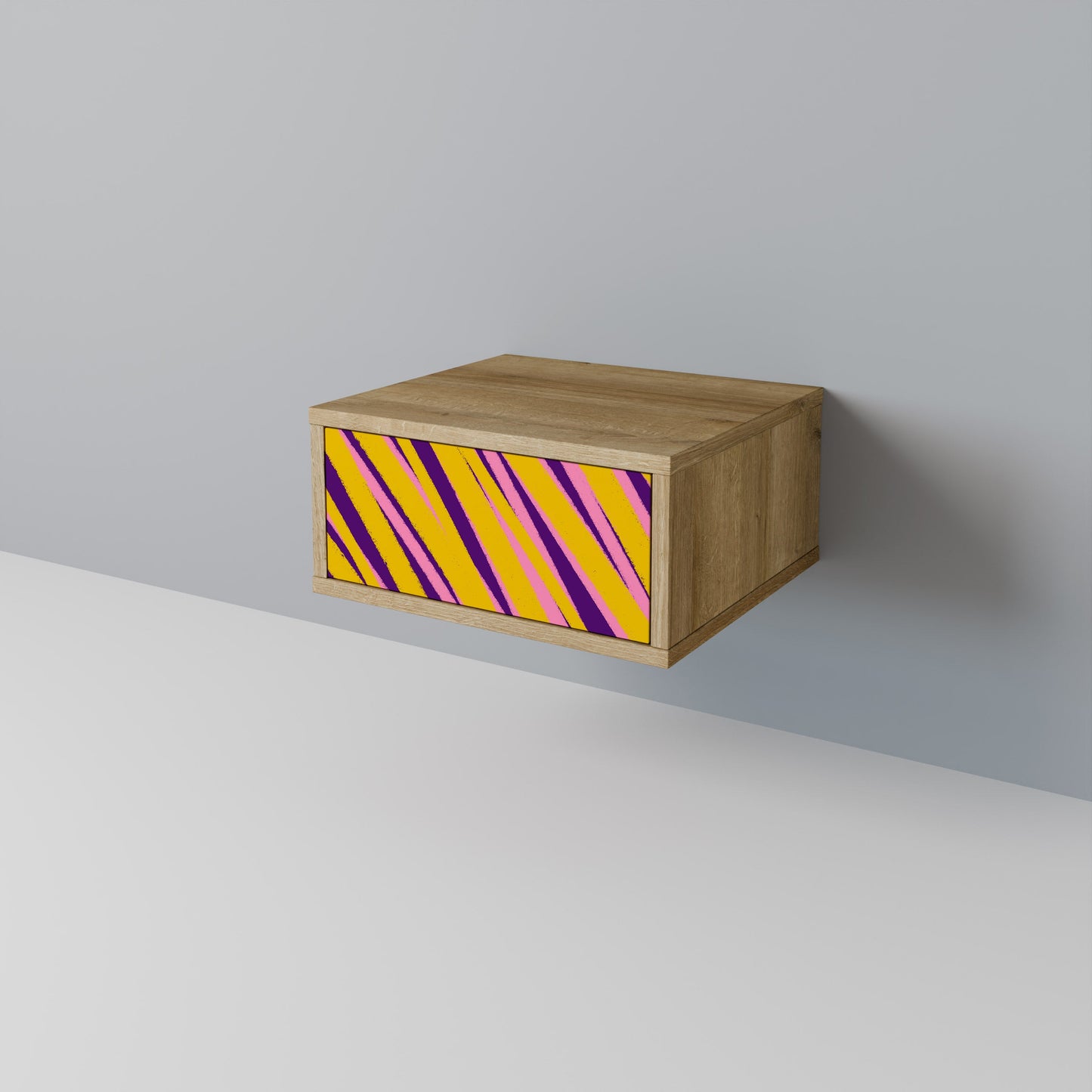 I SOGNI DIVENTANO REALTÀ Comodino effetto rovere