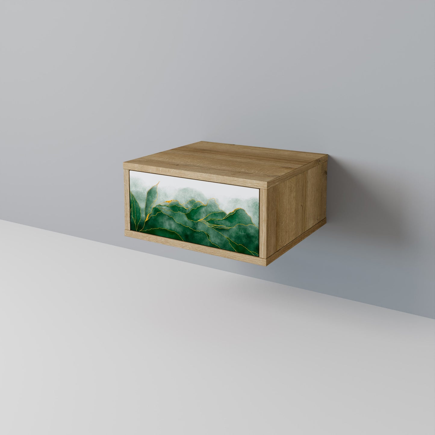 Comodino EXPENSIVE NATURE in effetto rovere
