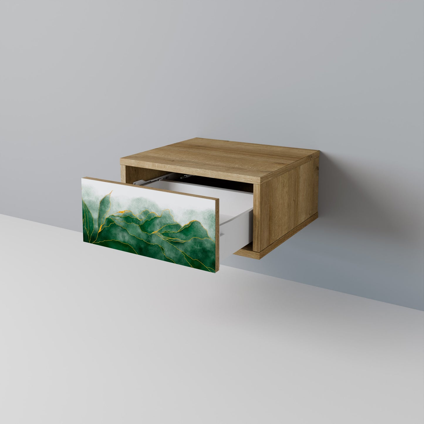 Comodino EXPENSIVE NATURE in effetto rovere