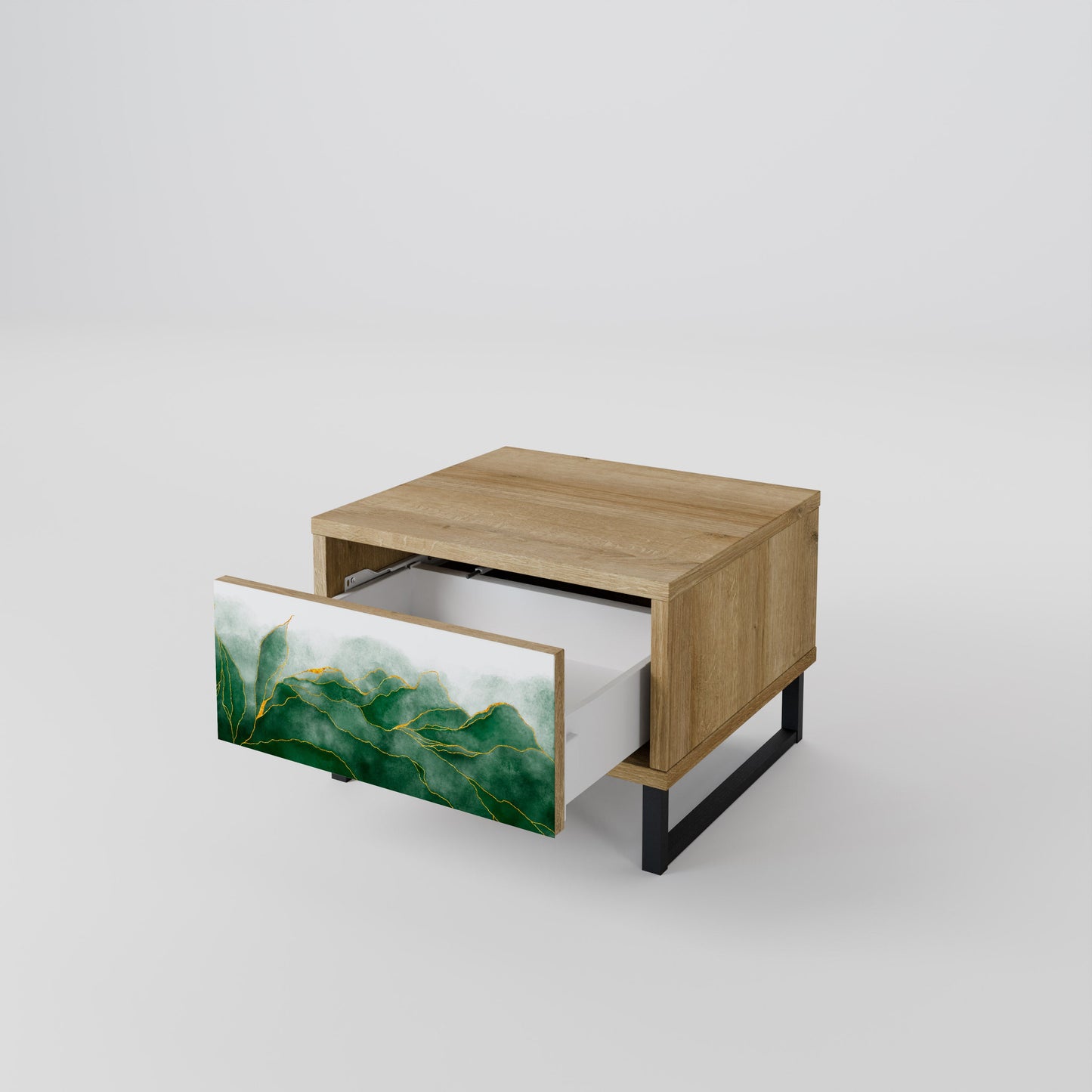 Comodino EXPENSIVE NATURE in effetto rovere