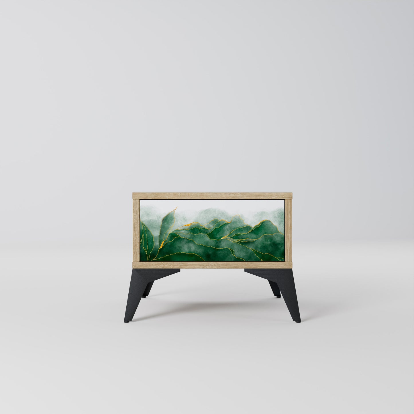 Comodino EXPENSIVE NATURE in effetto rovere