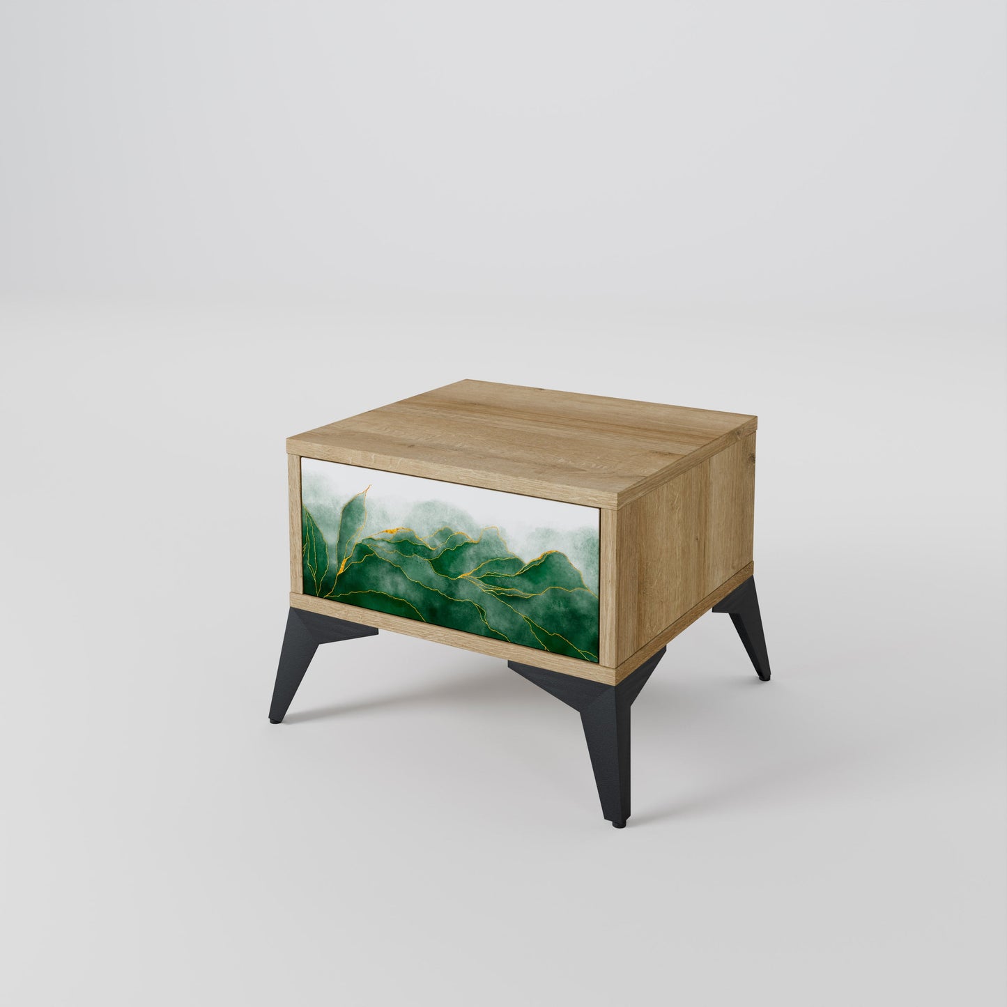 Comodino EXPENSIVE NATURE in effetto rovere