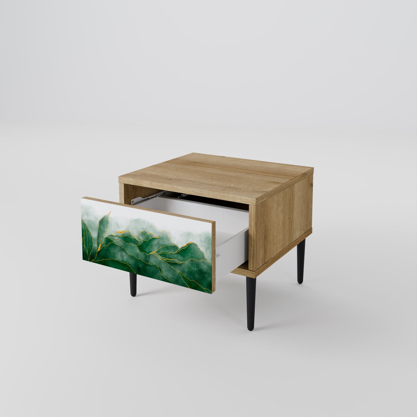Comodino EXPENSIVE NATURE in effetto rovere