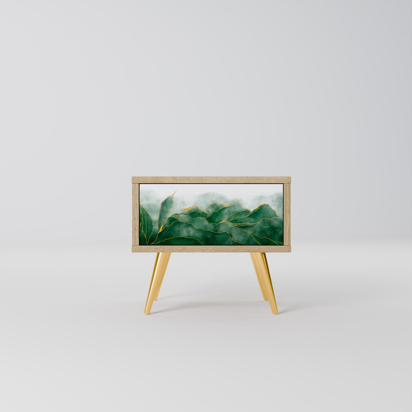 Comodino EXPENSIVE NATURE in effetto rovere