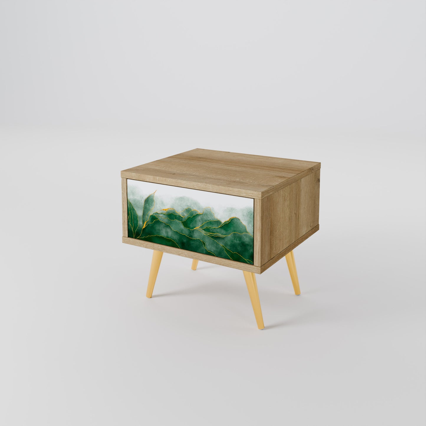 Comodino EXPENSIVE NATURE in effetto rovere