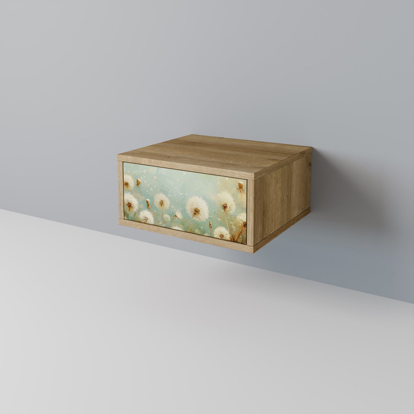 Comodino DREAMY MEADOW effetto rovere