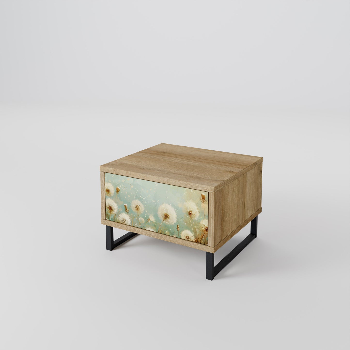 Comodino DREAMY MEADOW effetto rovere