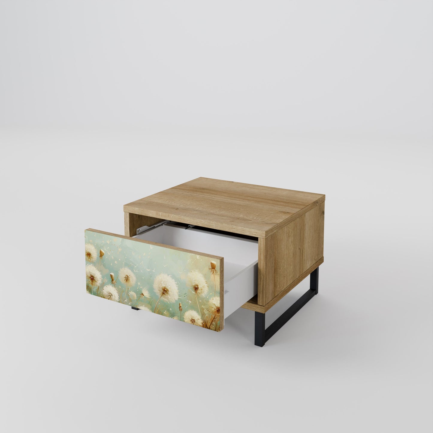 Comodino DREAMY MEADOW effetto rovere