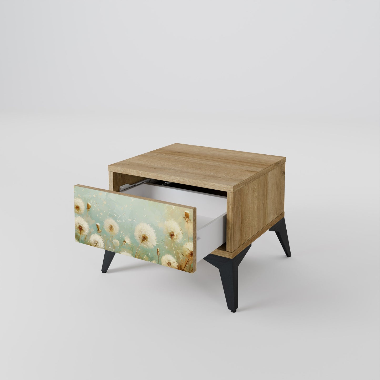 Comodino DREAMY MEADOW effetto rovere
