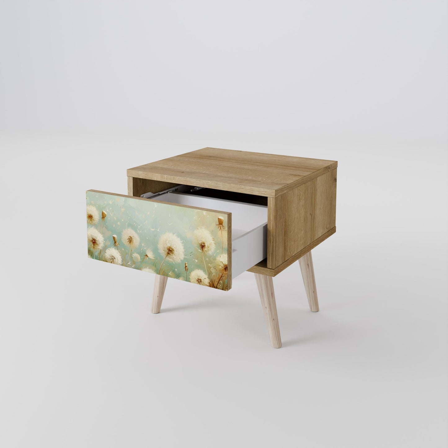 Comodino DREAMY MEADOW effetto rovere