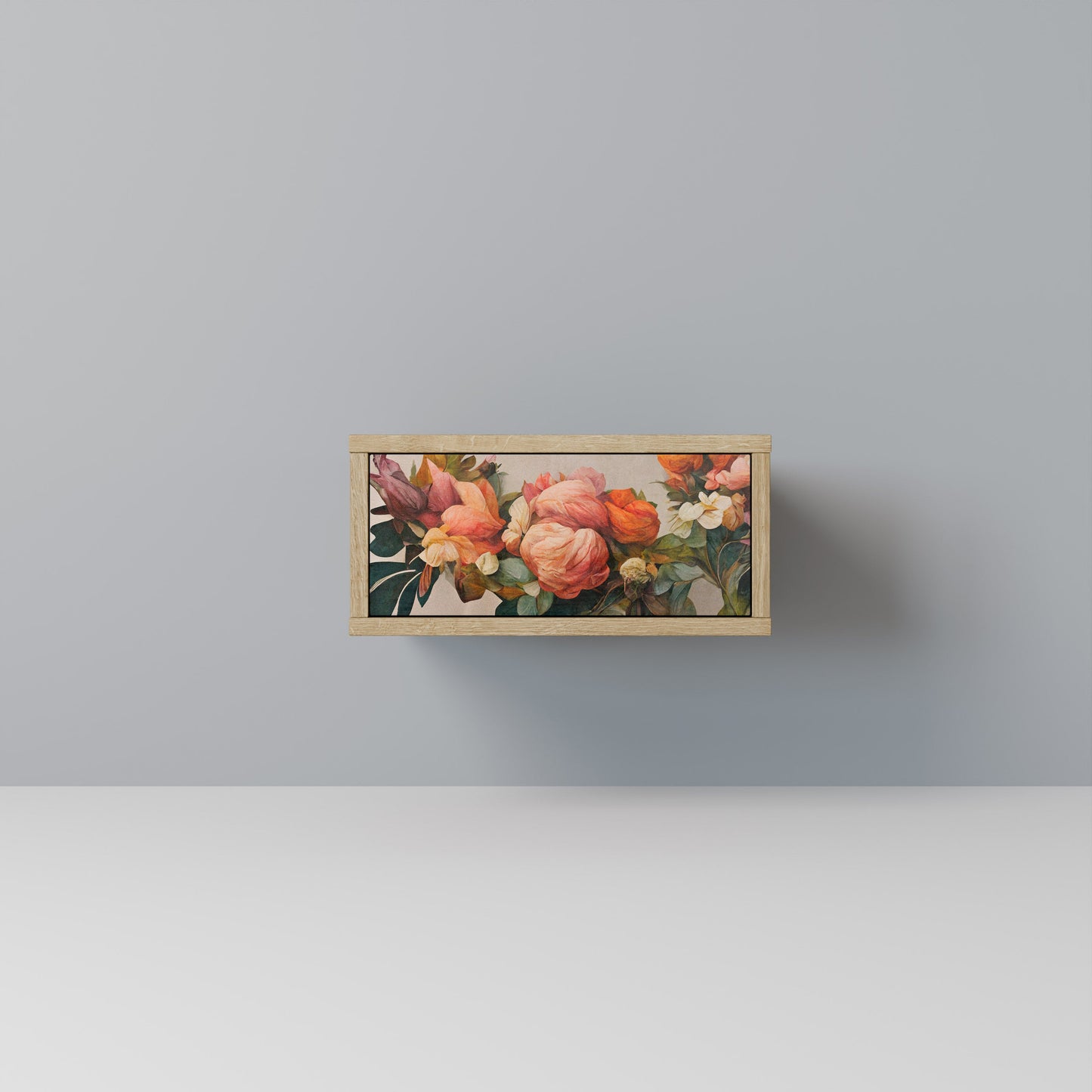 Comodino STYLISH BEAUTY in effetto rovere