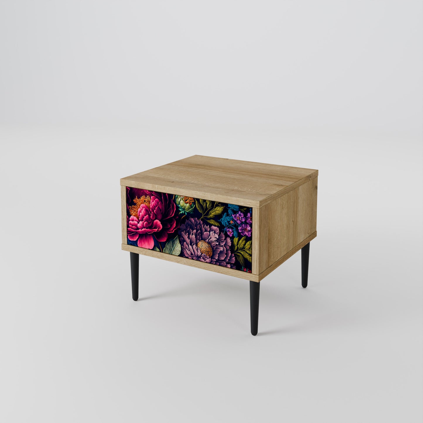Comodino BLOOMING ELEGANCE in effetto rovere