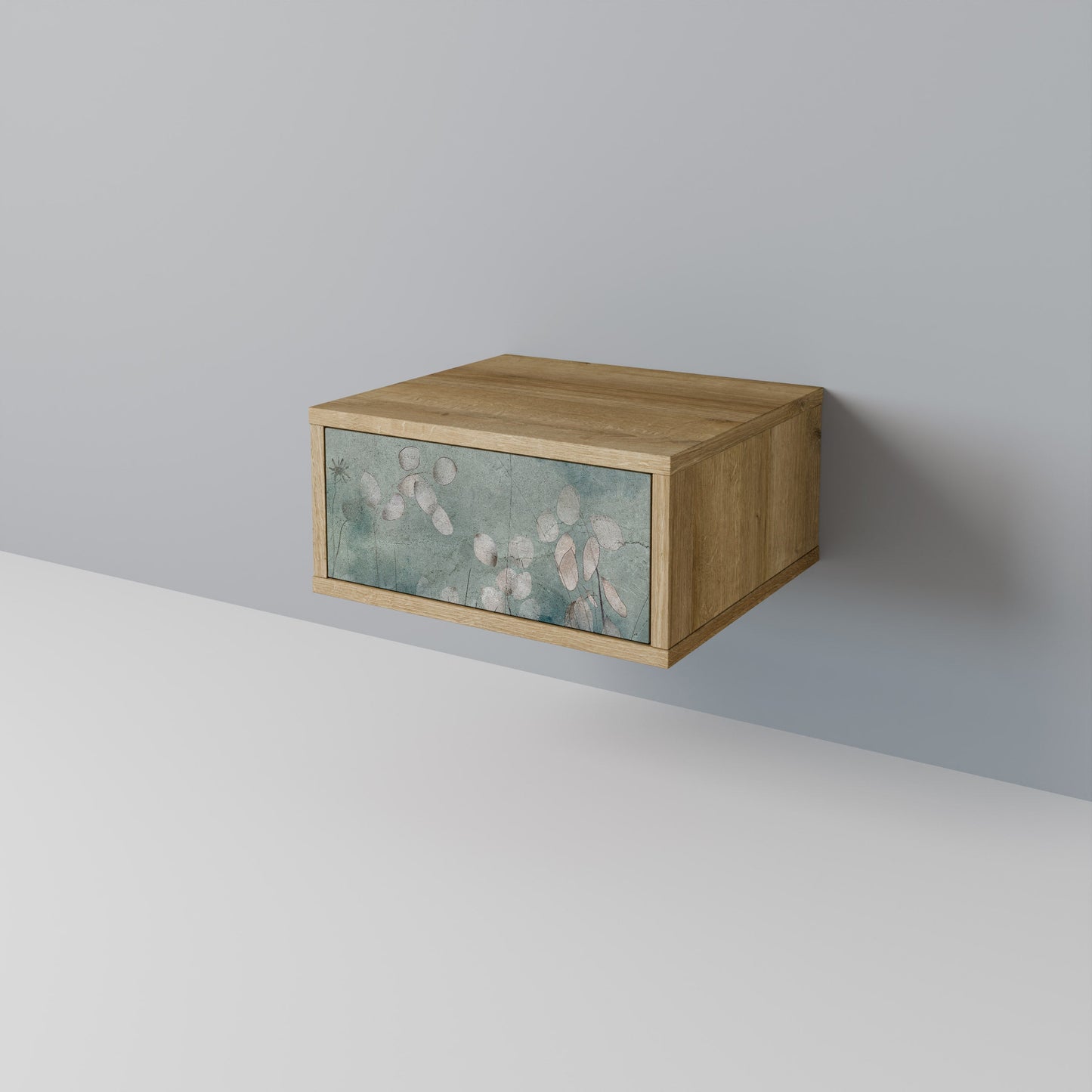 Comodino NIGHT LADY in effetto rovere