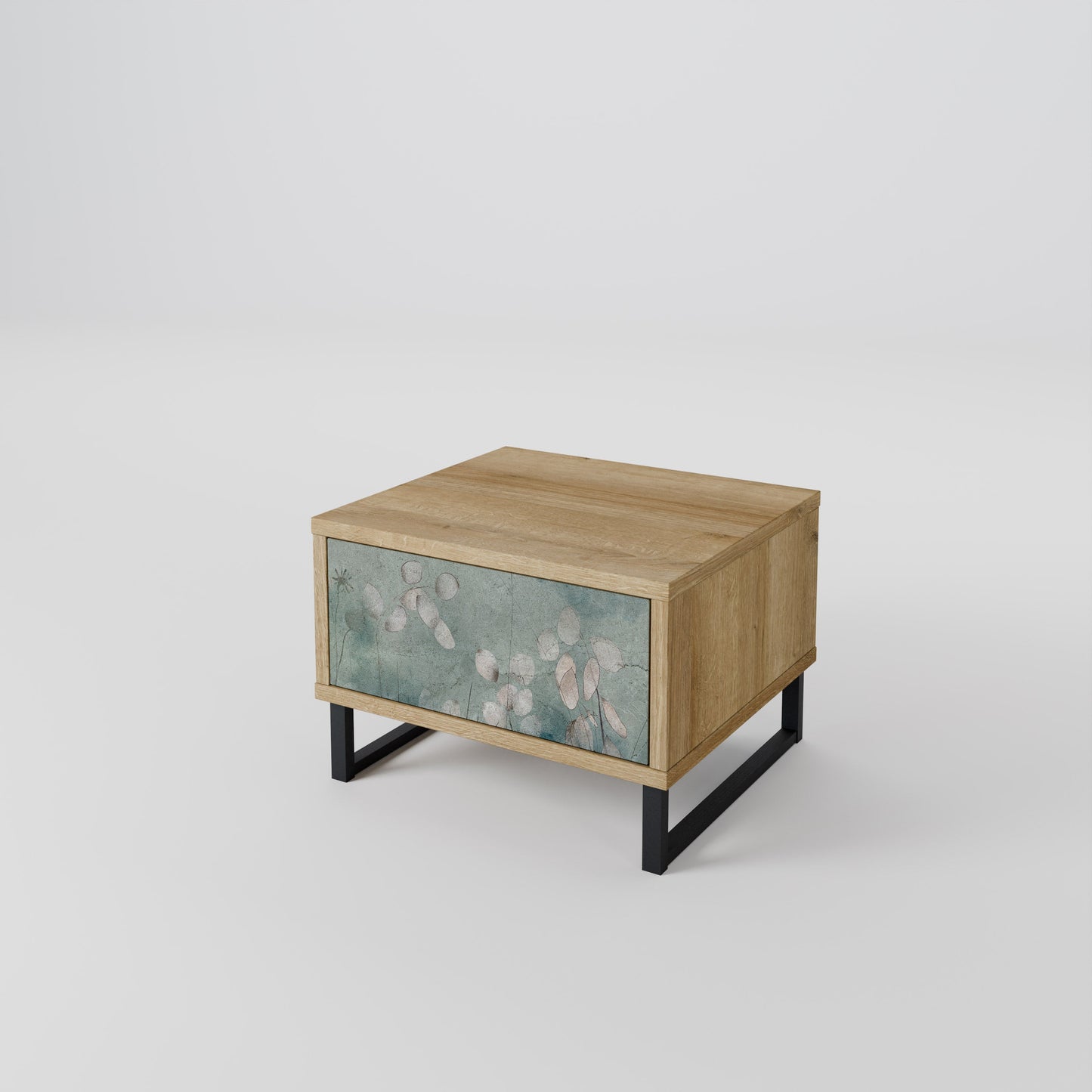 Comodino NIGHT LADY in effetto rovere